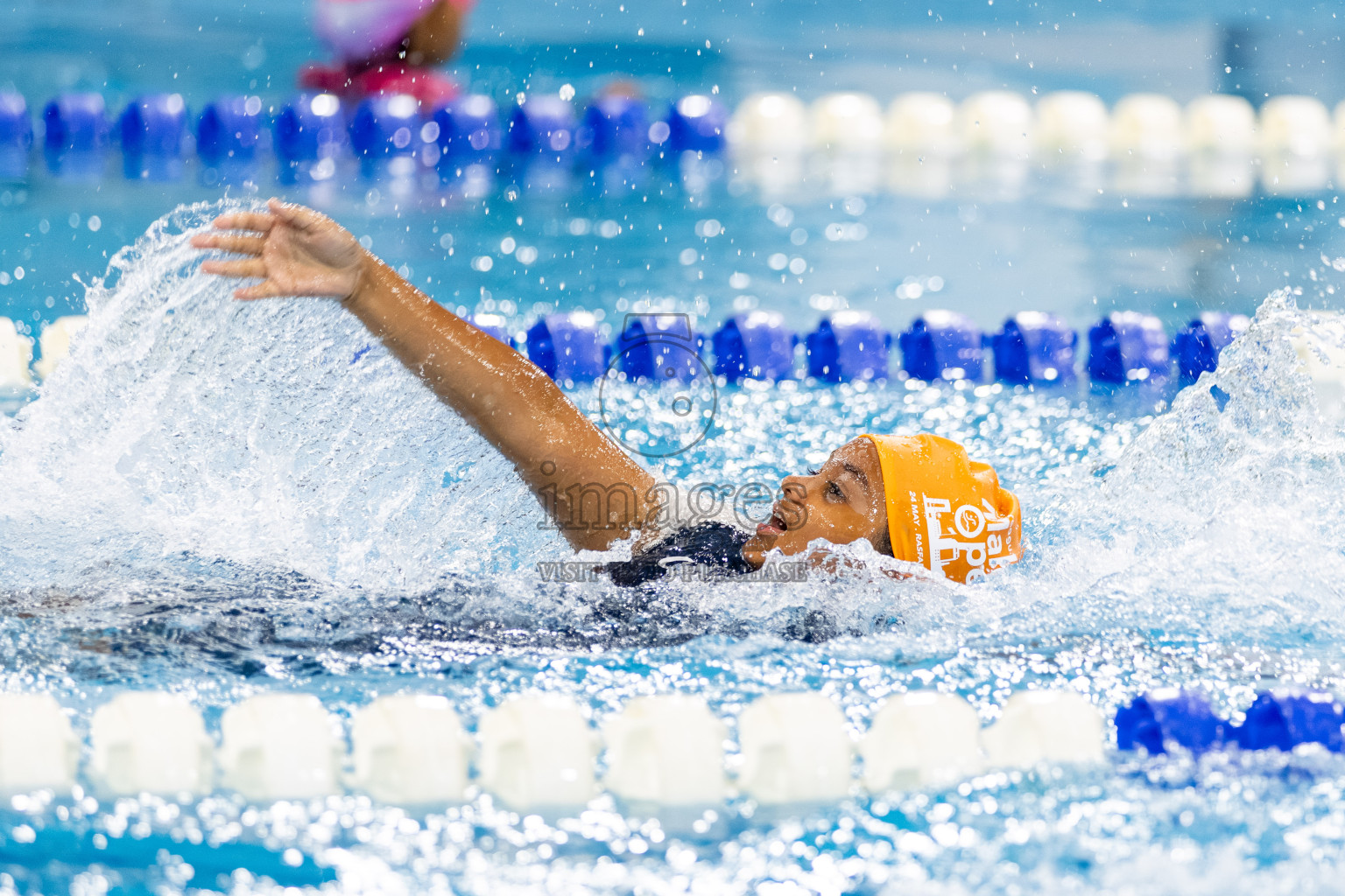 Day 4 of BML 6th National Kids Swimming Kids Festival 2025 held in Hulhumale', Maldives on Thursday, 6th November 2024. Photos: Hassan Simah / images.mv