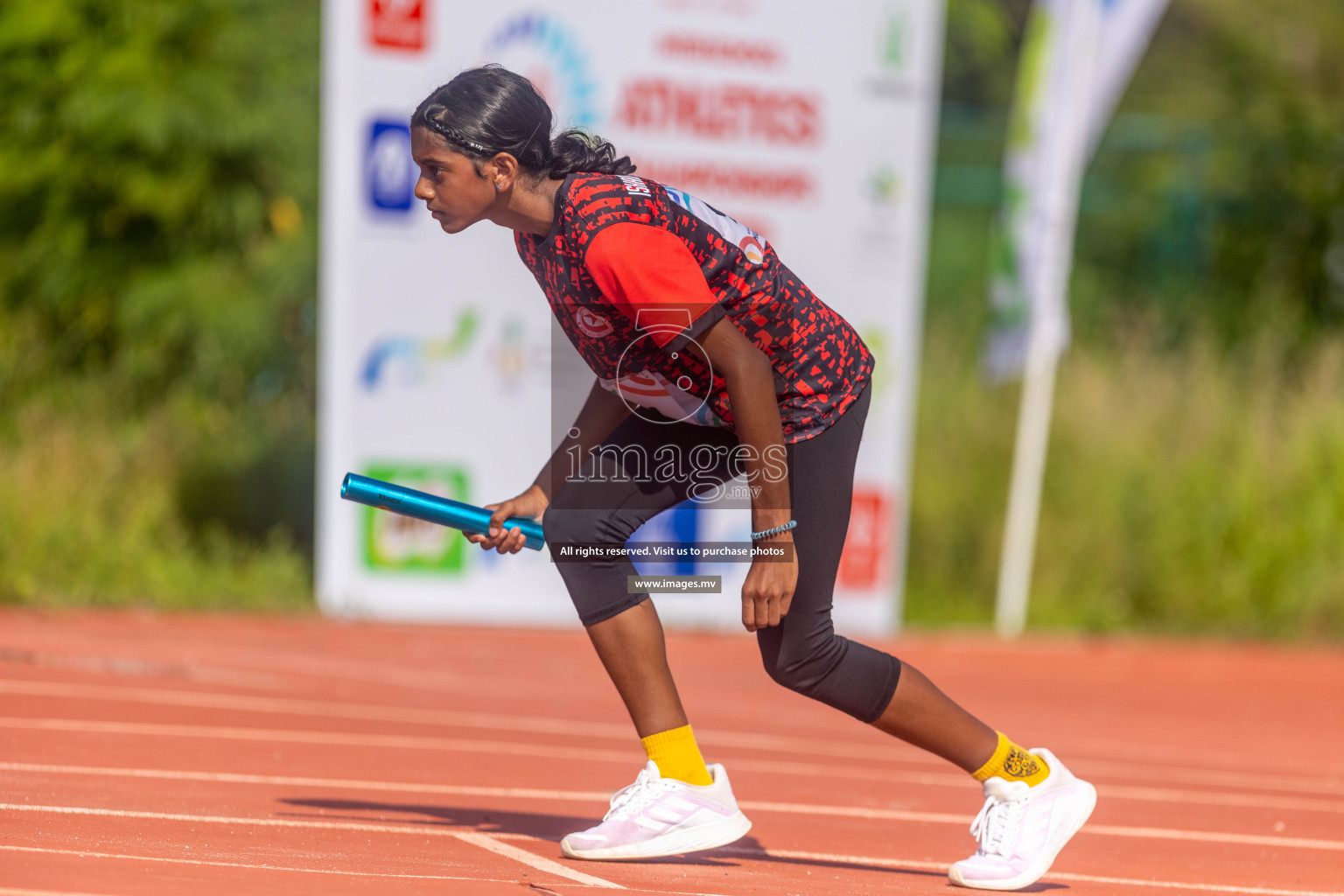 Final Day of Inter School Athletics Championship 2023 was held in Hulhumale' Running Track at Hulhumale', Maldives on Friday, 19th May 2023. Photos: Ismail Thoriq / images.mv