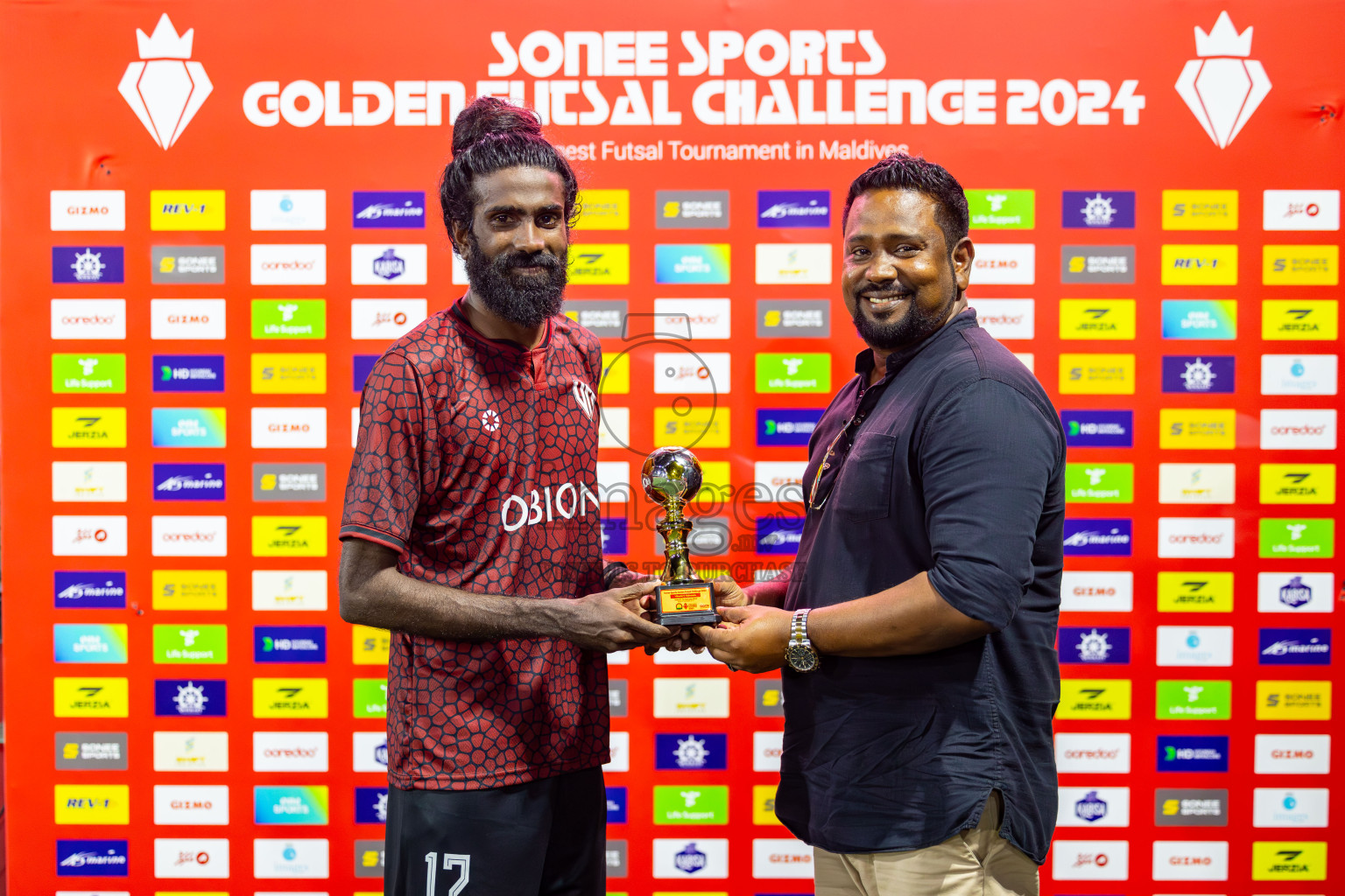 Vilimale vs Hulhumale on Day 34 of Golden Futsal Challenge 2024 was held on Monday, 19th February 2024, in Hulhumale', Maldives
Photos: Mohamed Mahfooz Moosa / images.mv