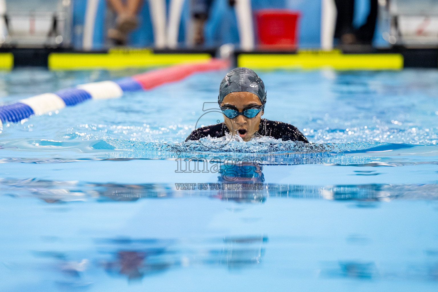 Day 5 of BML 21st Interschool Swimming Competition 2025 was held in Hulhumale' Swimming Pool, Hulhumale', Maldives on Wednesday, 15th October 2025. 
Photos: Hassan Simah / images.mv