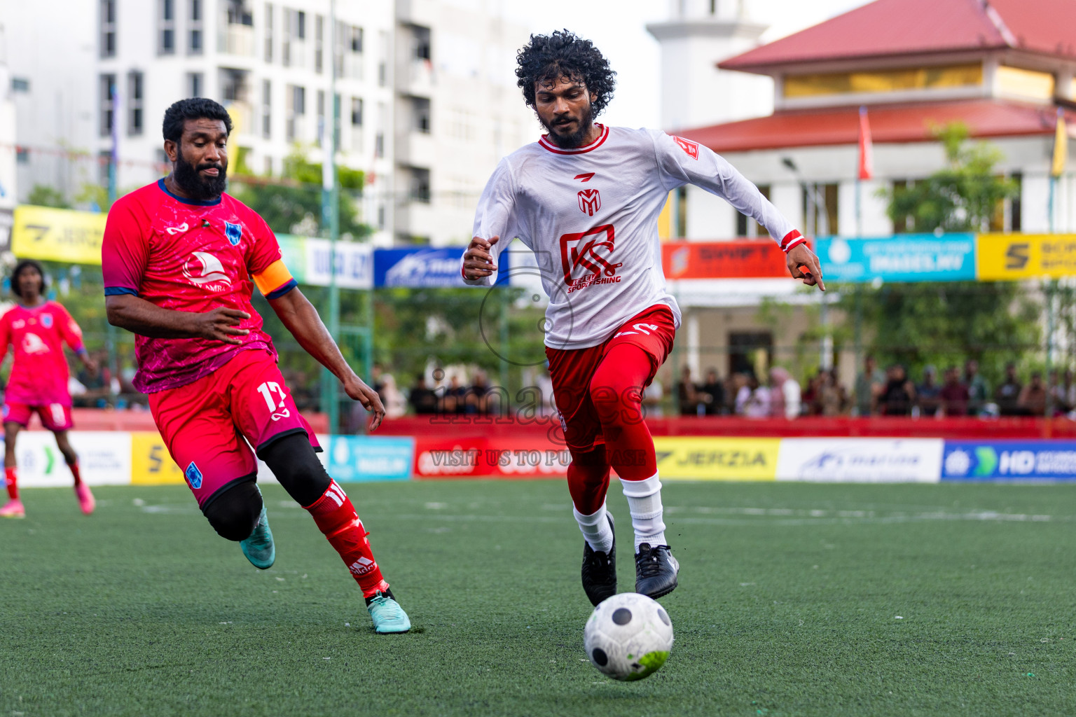 Dh Meedhoo vs Dh Maaenboodhoo in Day 20 of Golden Futsal Challenge 2024 was held on Saturday , 3rd February 2024 in Hulhumale', Maldives Photos: Nausham Waheed / images.mv