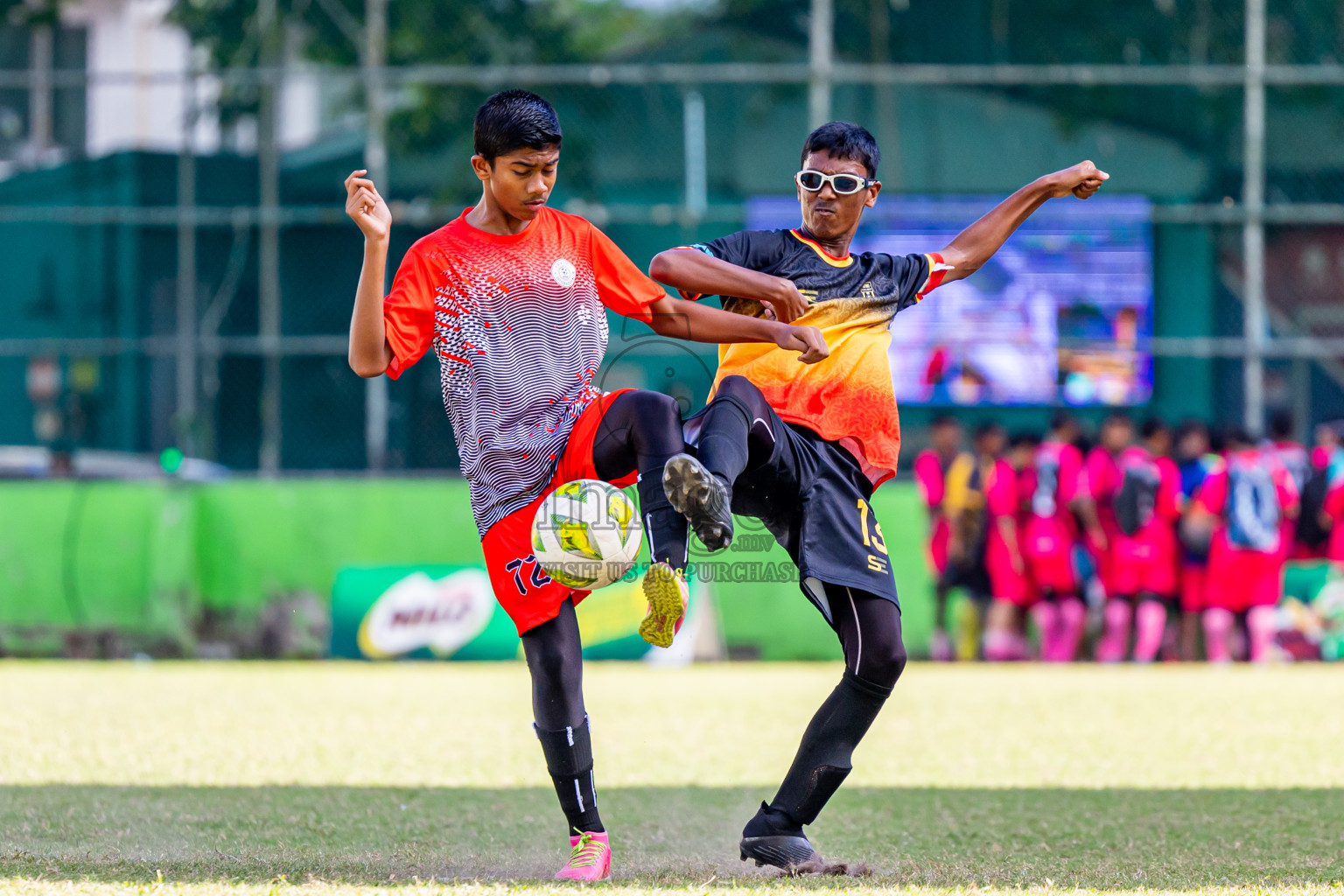 Day 2 of MILO Academy Championship 2024 Under 14 held in Henveyru Stadium, Male', Maldives on Friday, 1st November 2024. Photos: Nausham Waheed / Images.mv