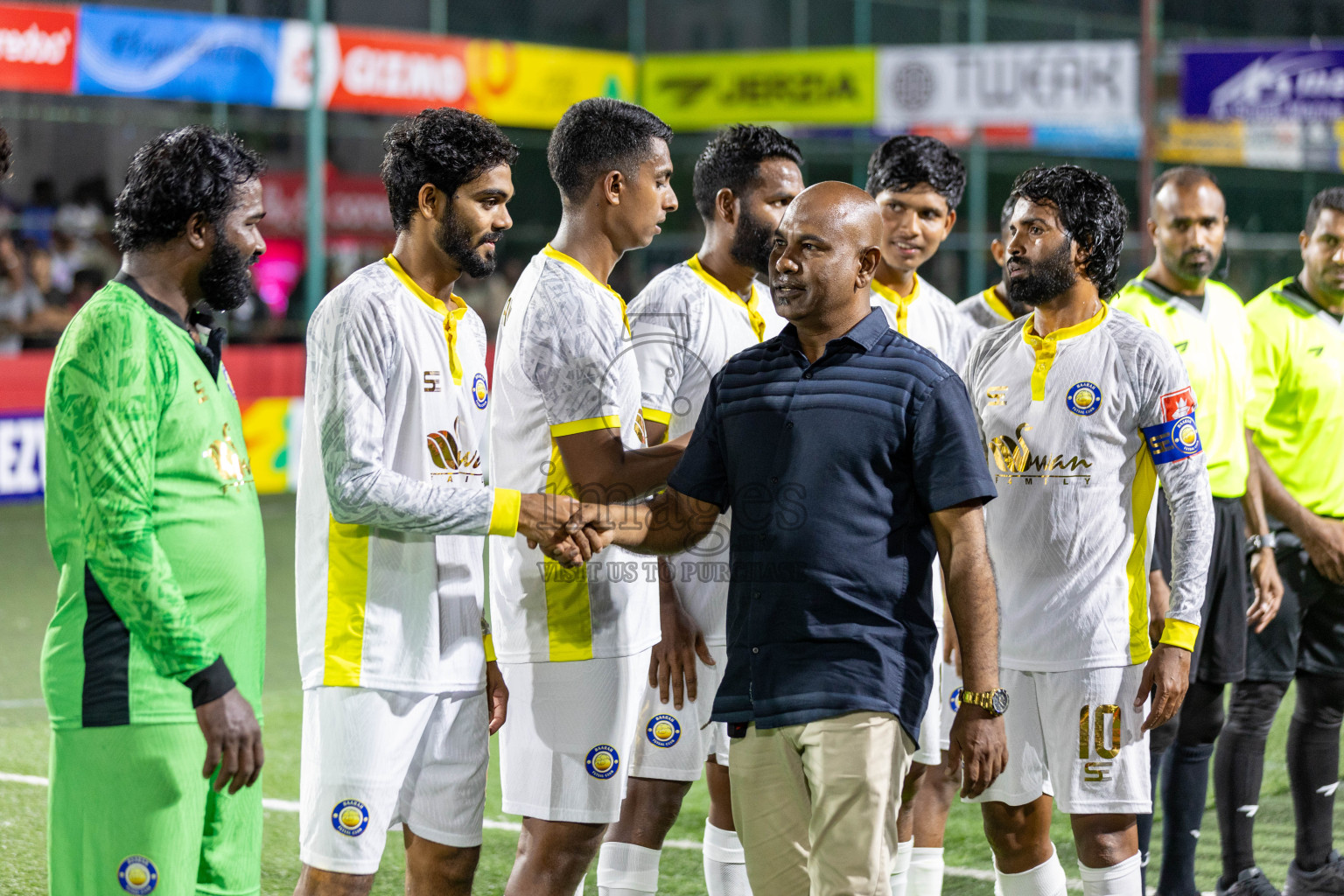 HA Baarah vs HA Maarandhoo in Day 5 of Golden Futsal Challenge 2025 on Thursday, 9th January 2025, in Hulhumale', Maldives 
Photos: Hassan Simah / images.mv