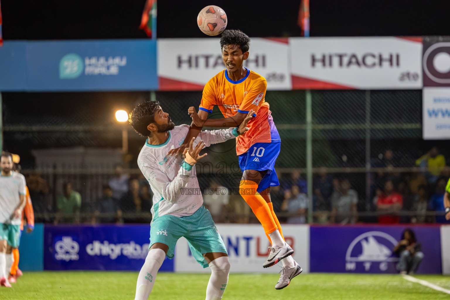 MPL vs Team FSM in Day 14 of Club Maldives Cup 2025 was held in Rehendhi Futsal Ground, Hulhumale', Maldives on Tuesday, 14th October 2025. Photos: Mohamed Mahfooz Moosa / images.mv