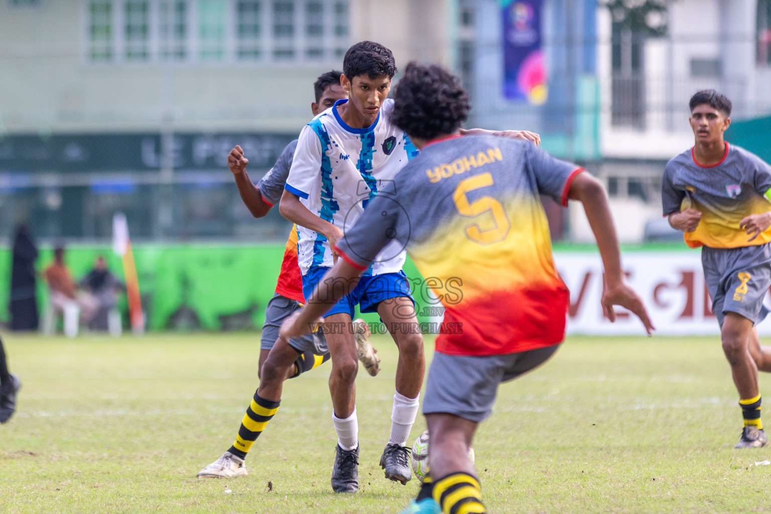 Club Eagles vs Super United Sports  in Day 12 of Dhivehi Youth League 2024 held at Henveiru Stadium on Wednesday , 18th December 2024. Photos: Shuu Abdul Sattar