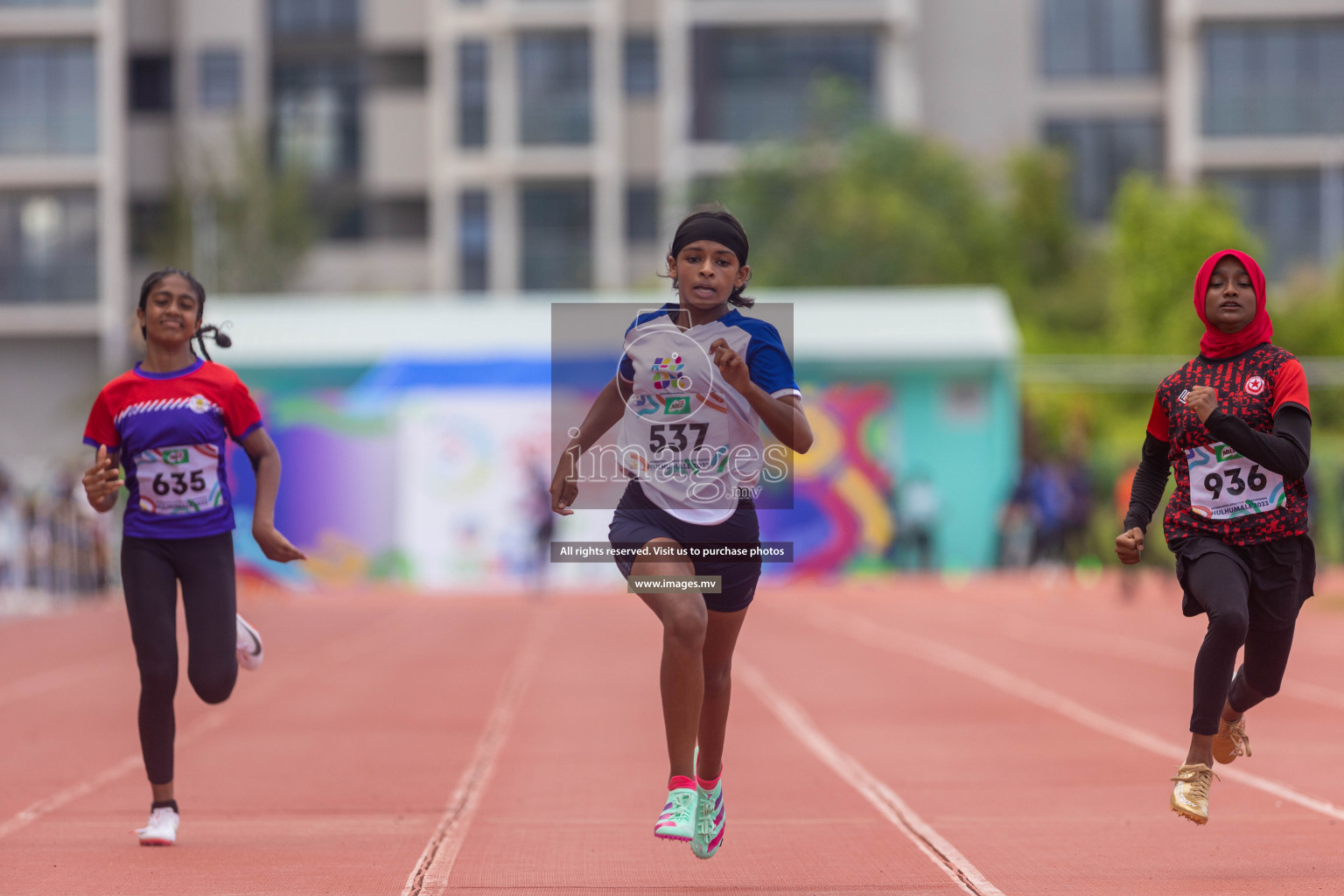 Day three of Inter School Athletics Championship 2023 was held at Hulhumale' Running Track at Hulhumale', Maldives on Tuesday, 16th May 2023. Photos: Shuu / Images.mv