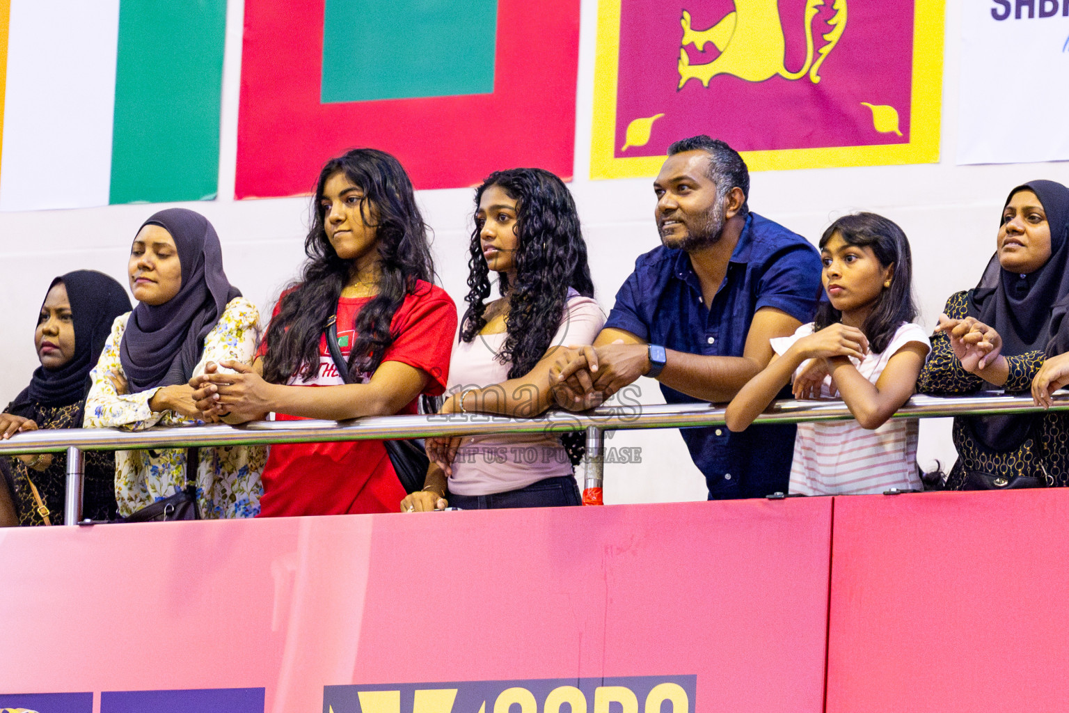Maldives vs India in Day 3 of Under 16 Woman's Asian Cup SABA Qualifiers 2025 was held in Social Center, Male', Maldives on Saturday, 14th June 2025. Photos: Nausham Waheed / images.mv