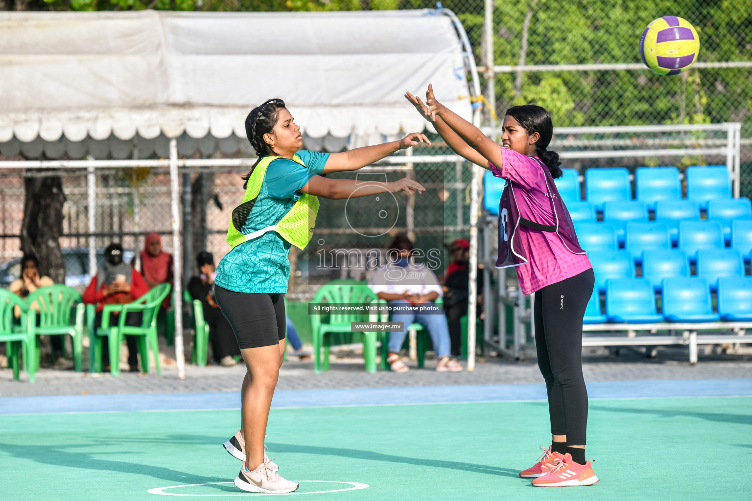 Day 5 of Junior Netball Championship 2022 on 9th March 2022 held in Male', Maldives. Photos by Nausham Waheed