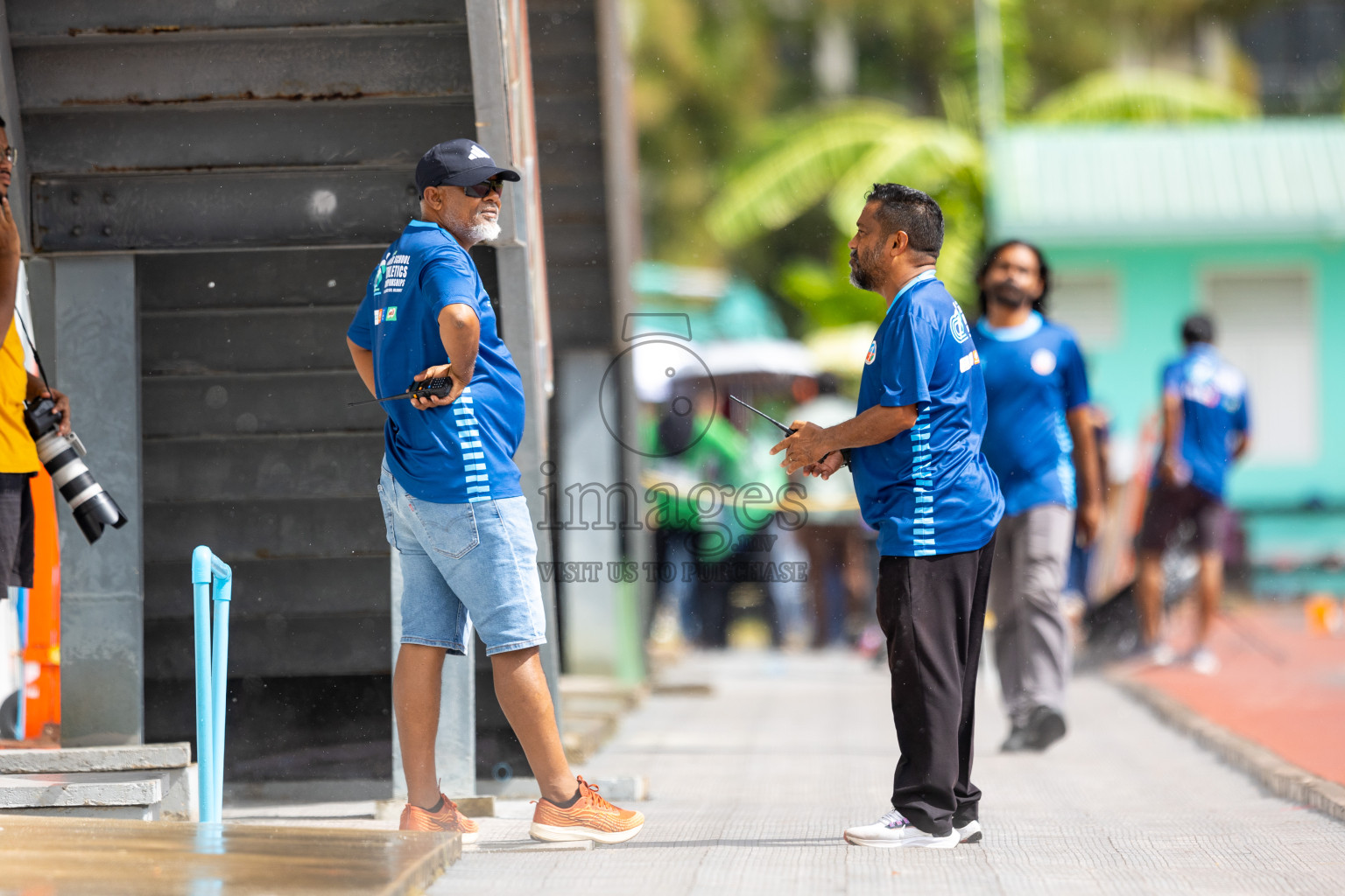 Day 1 of MWSC Interschool Athletics Championships 2024 held in Hulhumale Running Track, Hulhumale, Maldives on Saturday, 9th November 2024. 
Photos by: Ismail Thoriq / images.mv