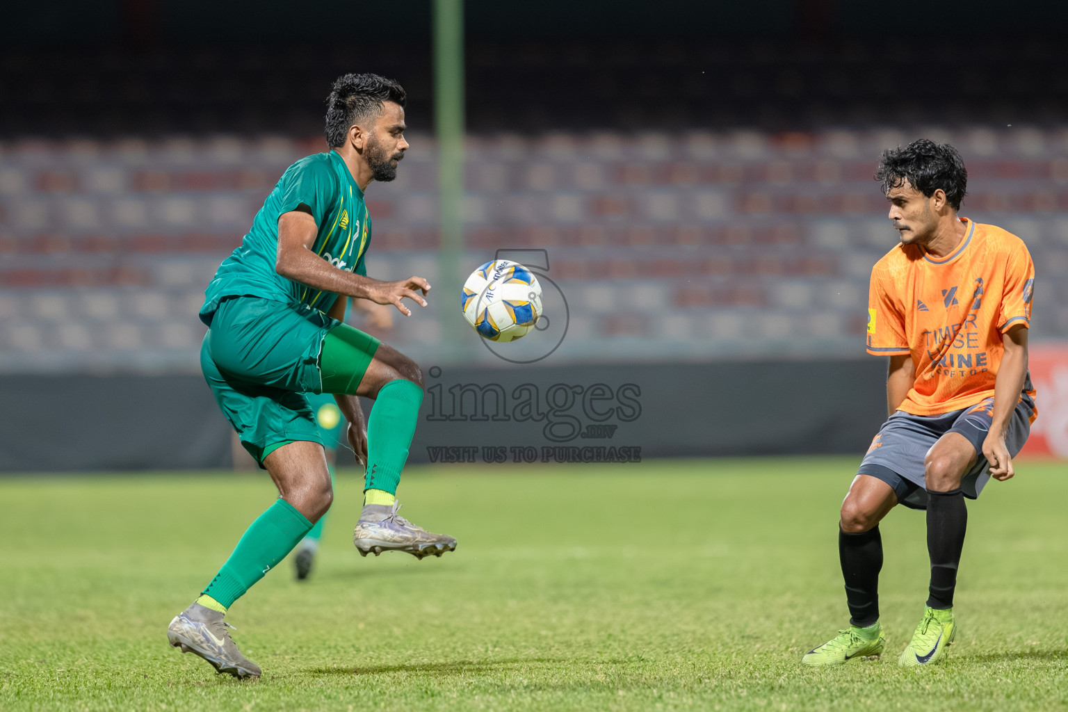 Charity Shield Match between Maziya Sports and Recreation Club and Club Eagles held in National Football Stadium, Male', Maldives Photos: Abdulla Abeedh / Images.mv