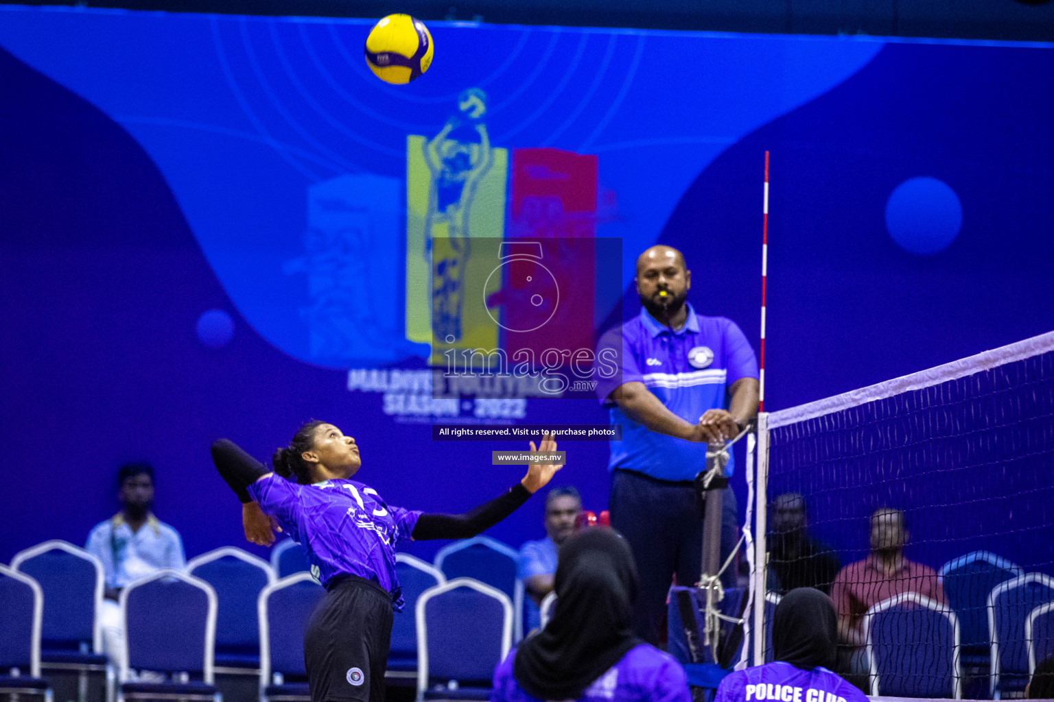 Volleyball Association Cup 2022-Women's Division-Match Day 3 was held in Male', Maldives on Thursday, 26th May 2022 Photos By: Ismail Thoriq / images.mv