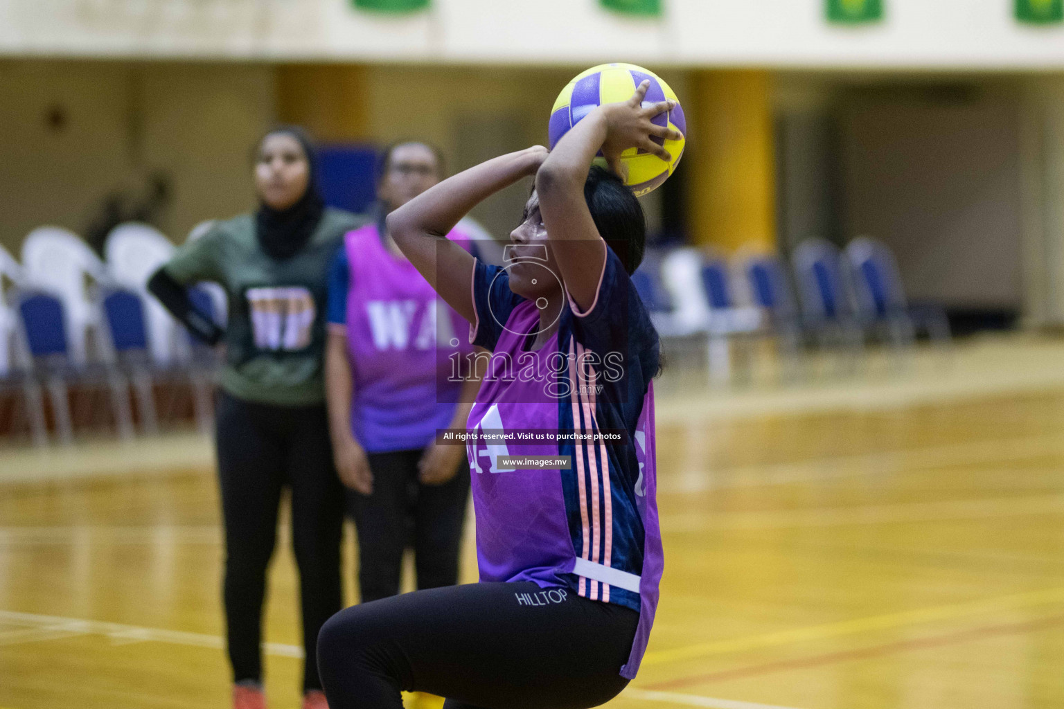 Milo National Netball Tournament 29th November 2021 at Social Center Indoor Court, Male, Maldives. Photos: Maanish/ Images Mv