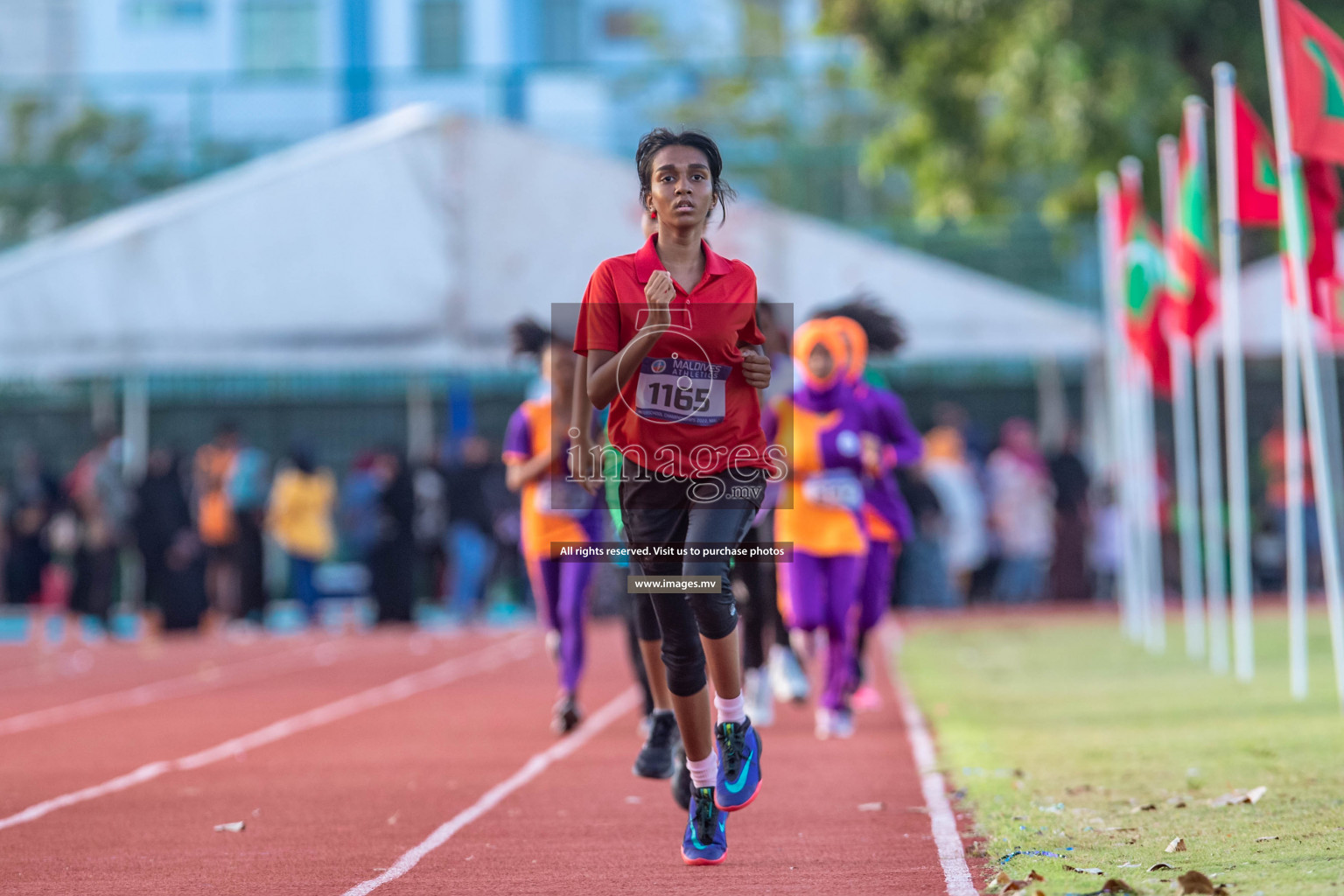 Day 1 of Inter-School Athletics Championship held in Male', Maldives on 22nd May 2022. Photos by: Nausham Waheed / images.mv