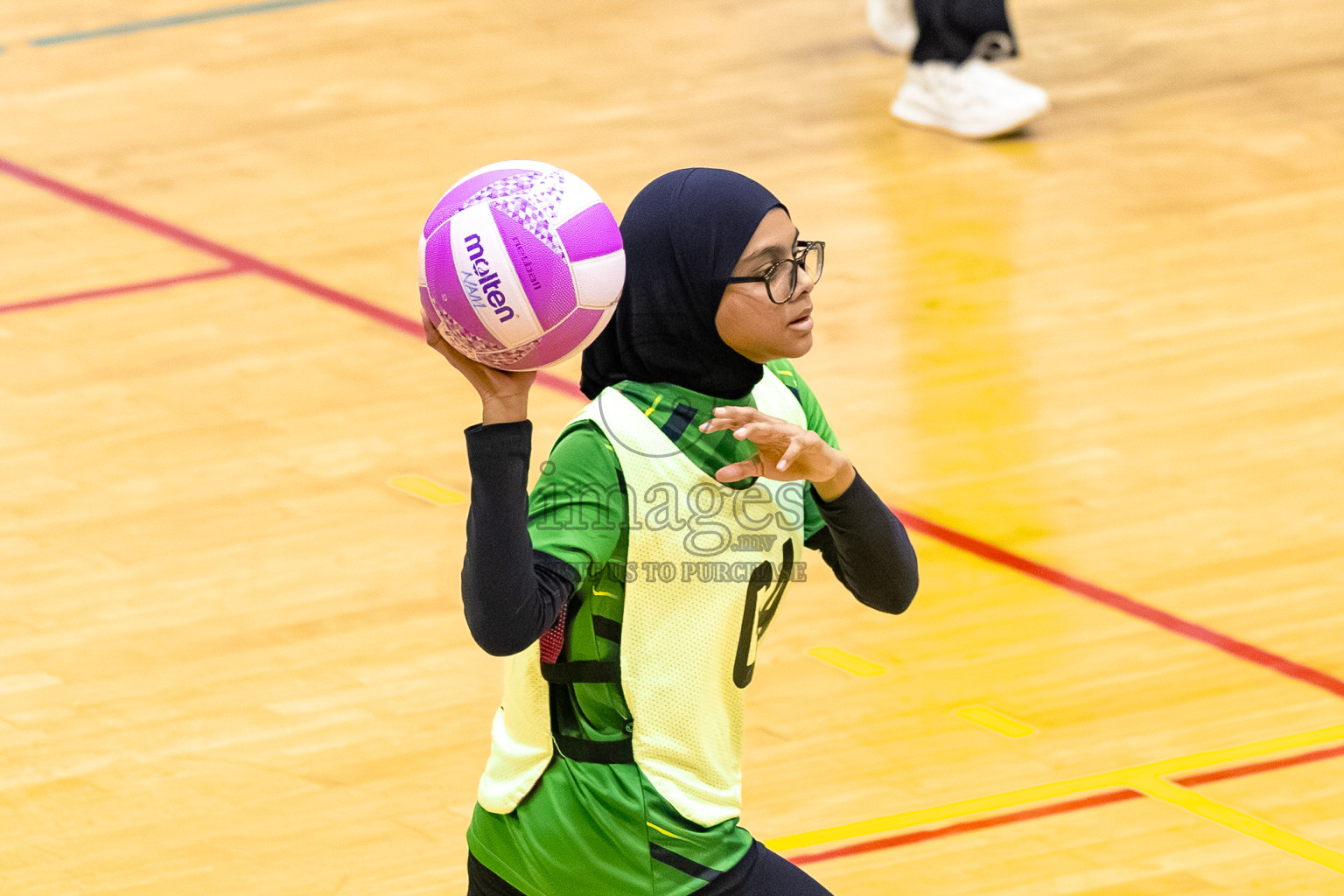 C. Green Streets vs Youth United SC A in Day 3 of 24th Milo Netball Association Championship held in Social Center at Male', Maldives on Wednesday, 3rd September 2025. Photos: Mohamed MahfoozMoosa / images.mv