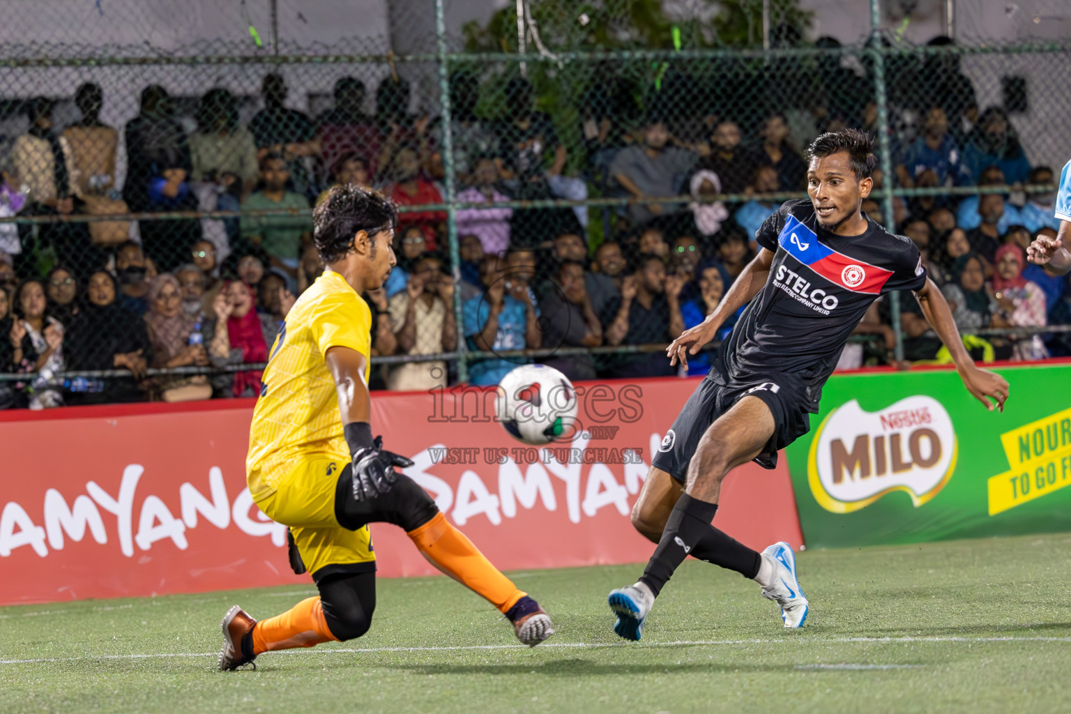 STELCO vs MACL in Quarter Finals of Club Maldives Cup 2024 held in Rehendi Futsal Ground, Hulhumale', Maldives on Wednesday, 9th October 2024. Photos: Ismail Thoriq / images.mv