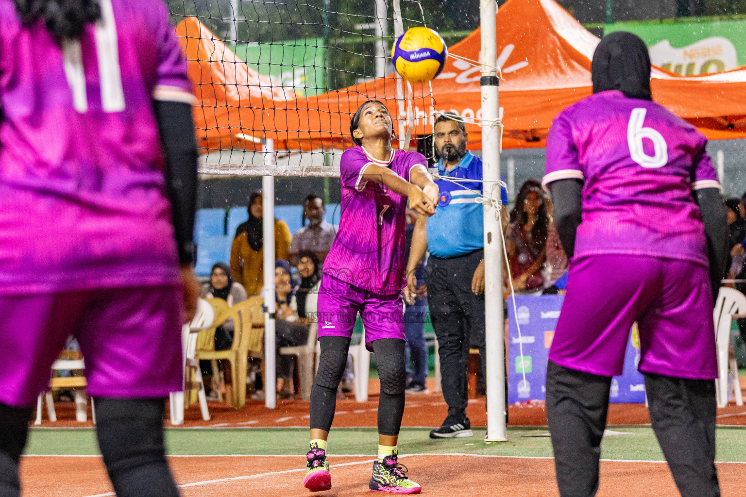 Vilingili Z. Jamiyya vs Alma Sports Club in Milo National Junior Volleyball Championship 2025 Day 2 was held on Sunday, 23rd November 2025 at Ekuveni Turf Court Male', Maldives. Photos: Areef Adam / images.mv