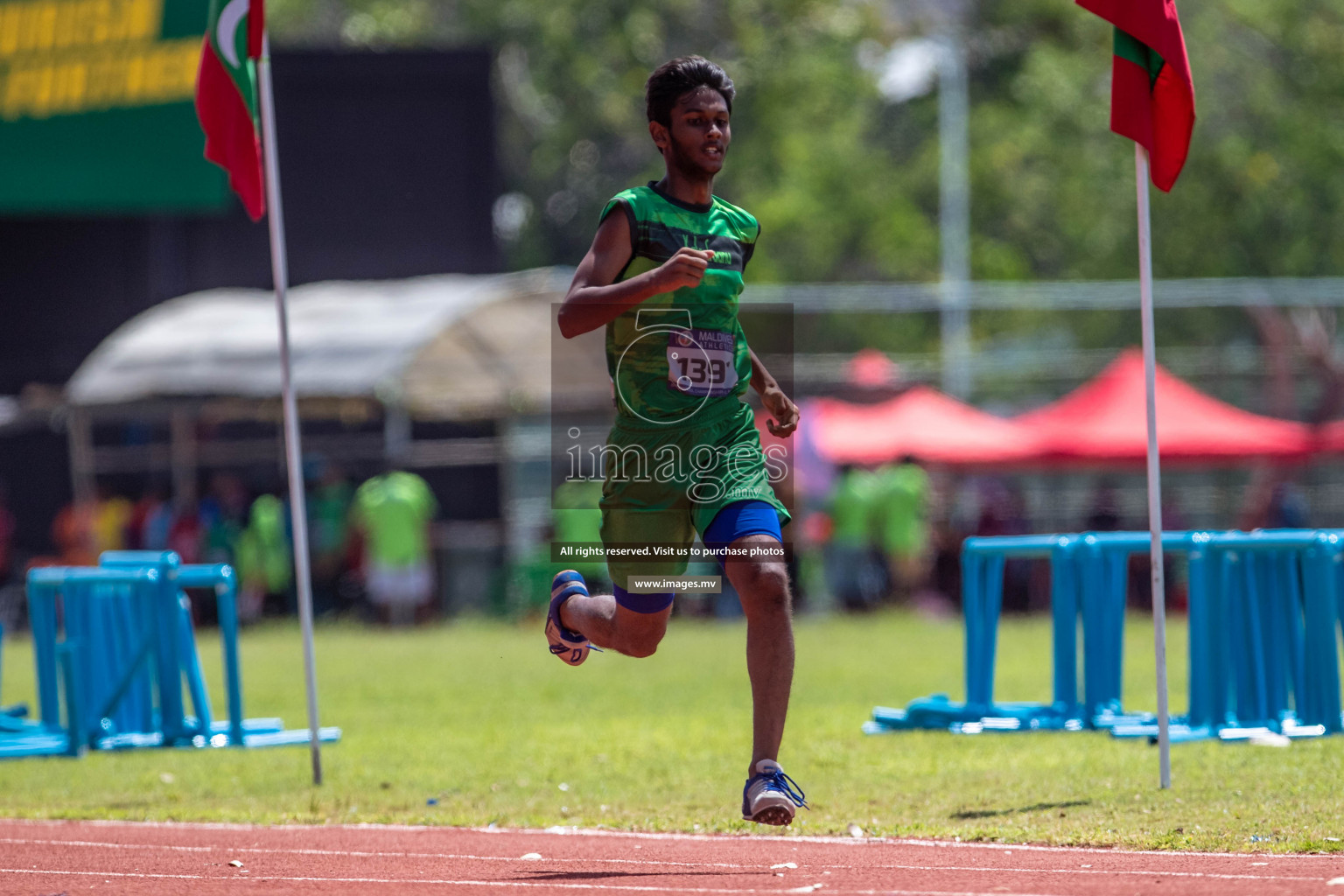 Day 4 of Inter-School Athletics Championship held in Male', Maldives on 26th May 2022. Photos by: Maanish / images.mv