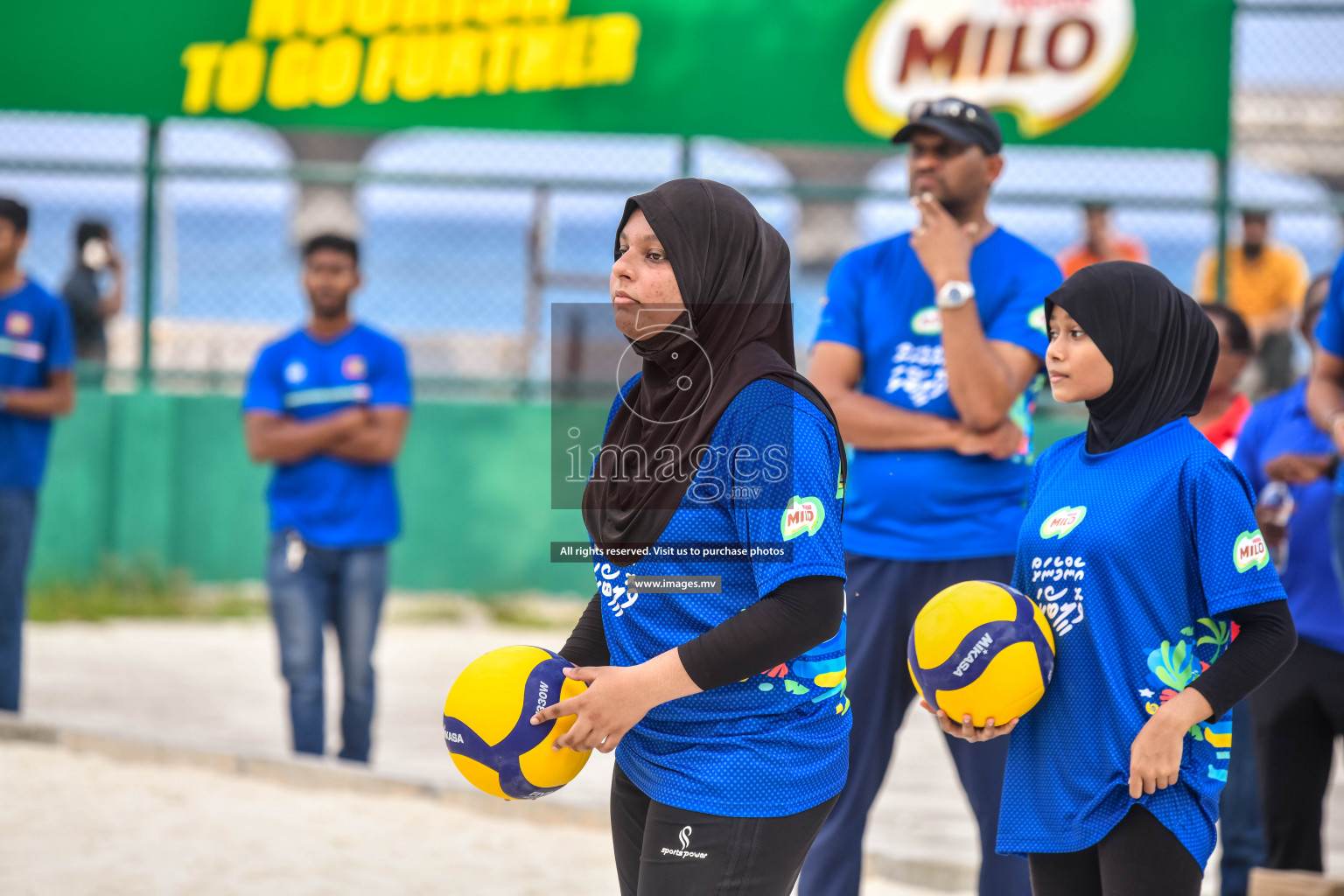 Vollyball players trainning session with Giba Photos by Nausham waheed