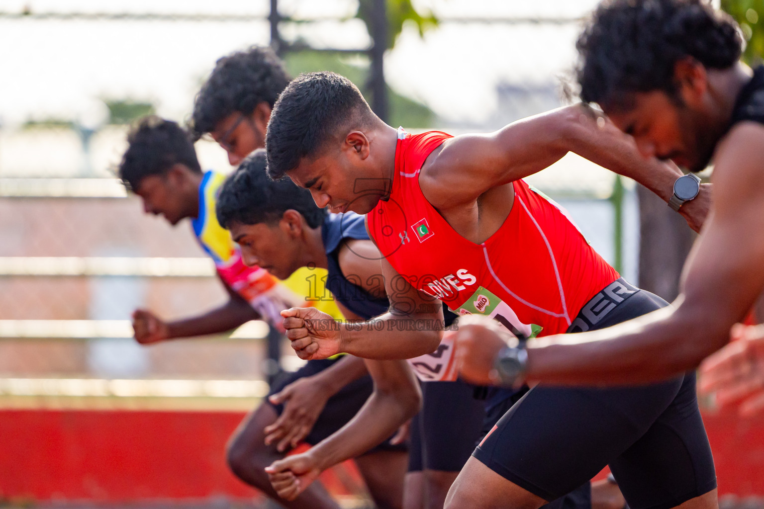 Day 1 of National Athletics Championship 2025 was held at Ekuveni Running Ground in Male', Maldives on Thursday, 14th August 2025. Photos: Nausham Waheed / images.mv