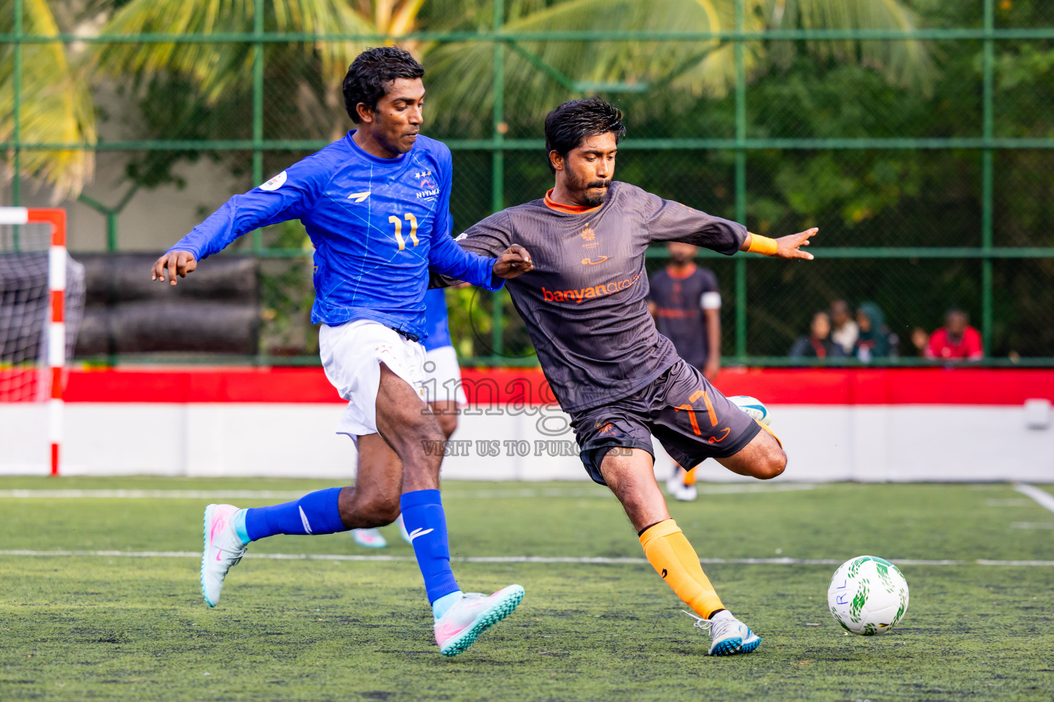Velavaru vs Niyama in Day 4 of Resort League 2025 (Dhaalu Zone) was held on Sunday, 18th May 2025 in Niyama Private island, Dhaalu Atoll, Maldives. Photos: Nausham Waheed / images.mv