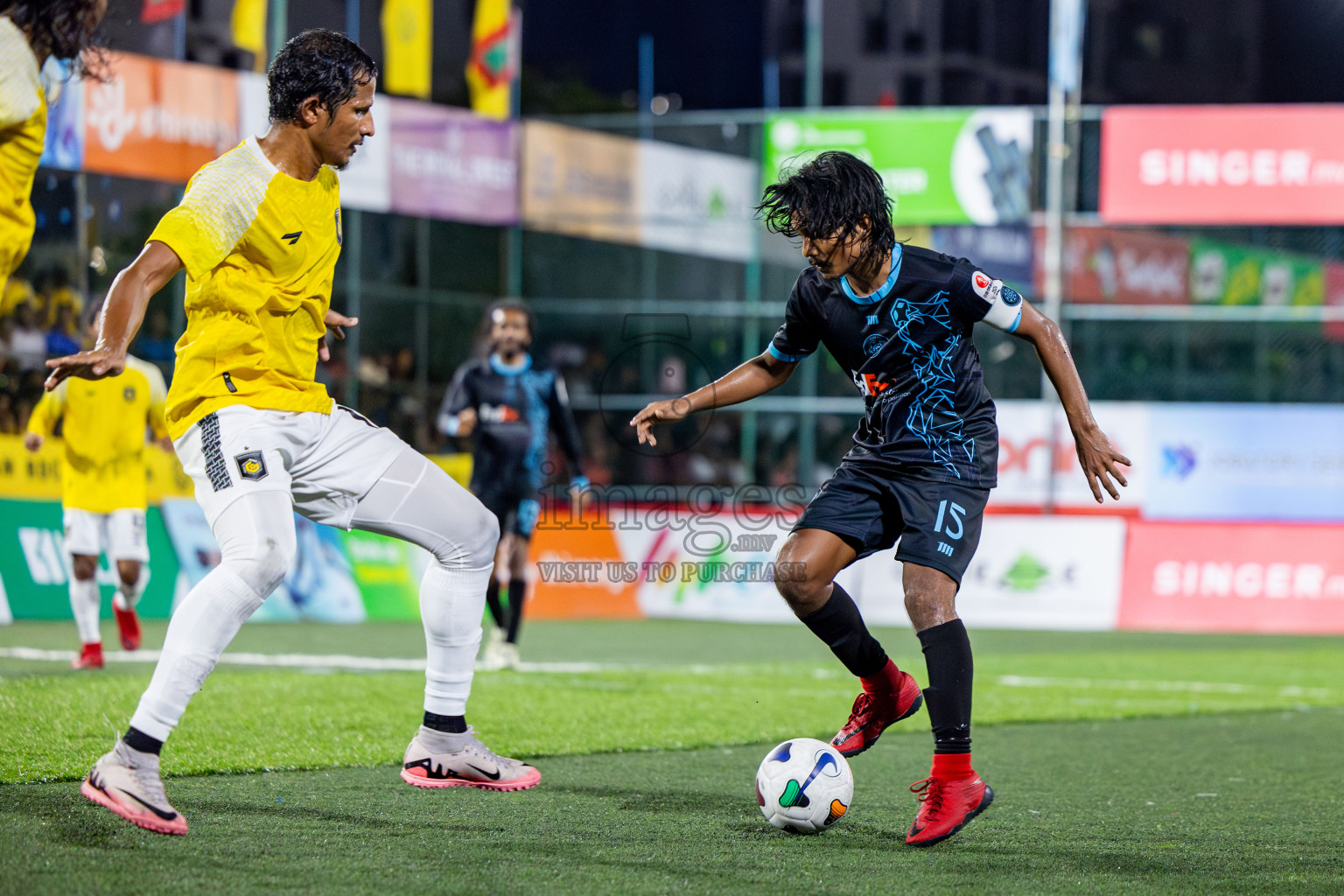 RRC vs Club TTS in Round of 16 of Club Maldives Cup 2024 held in Rehendi Futsal Ground, Hulhumale', Maldives on Tuesday, 8th October 2024. Photos: Nausham Waheed / images.mv