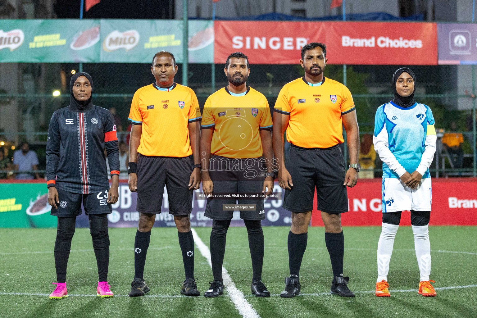 Prison Club vs Team MACL in Eighteen Thirty 2023 Classic held in Hulhumale, Maldives, on Monday, 14th August 2023. Photos: Nausham Waheed / images.mv