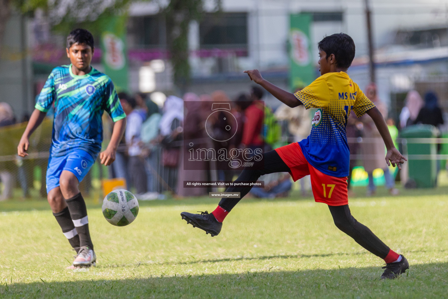 Day 1 of MILO Academy Championship 2023 (U12) was held in Henveiru Football Grounds, Male', Maldives, on Friday, 18th August 2023. 
Photos: Shuu Abdul Sattar / images.mv