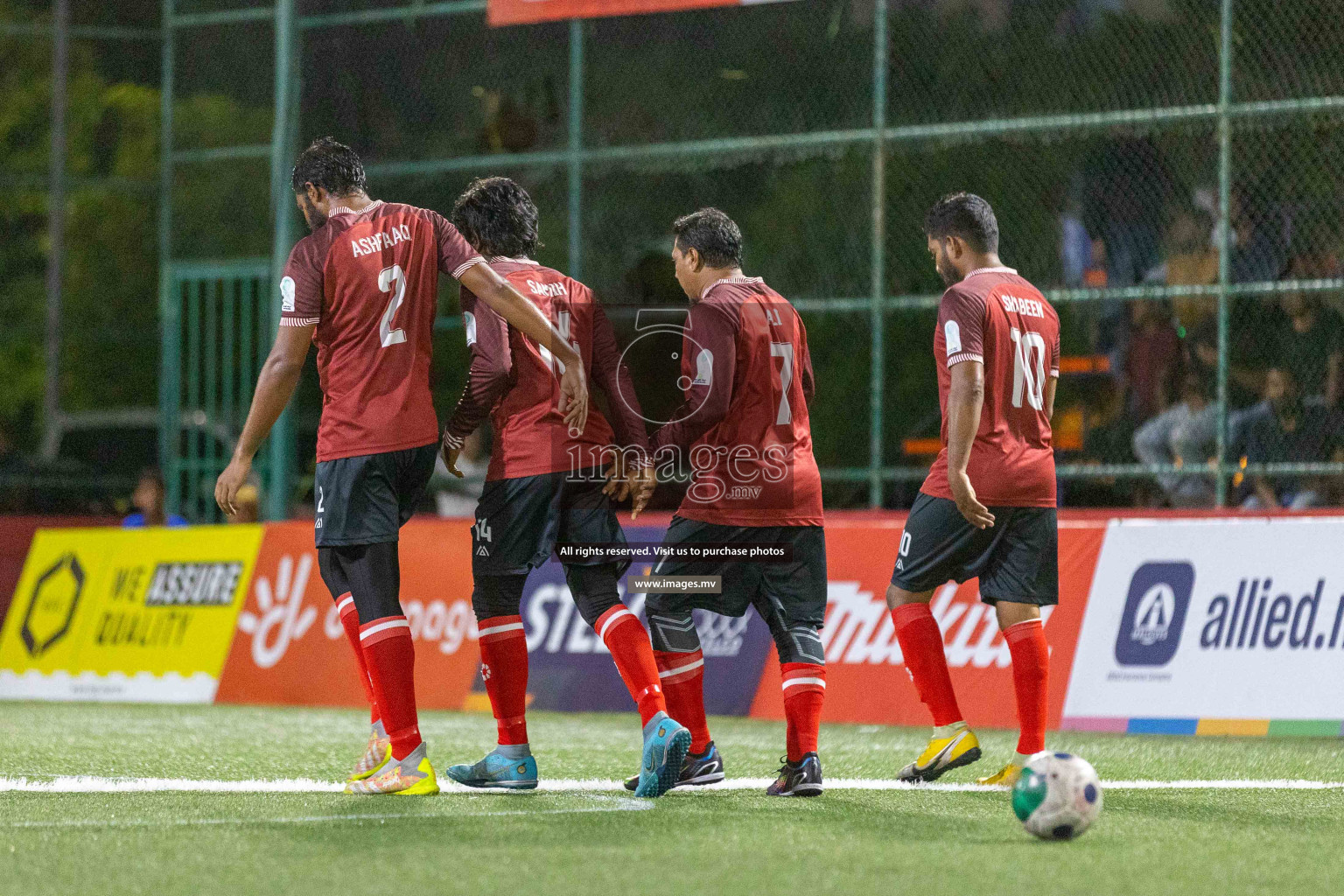 President's Office SC vs Club 220 in Club Maldives Cup Classic 2023 held in Hulhumale, Maldives, on Monday, 24th July 2023. Photos: Ismail Thoriq / images.mv