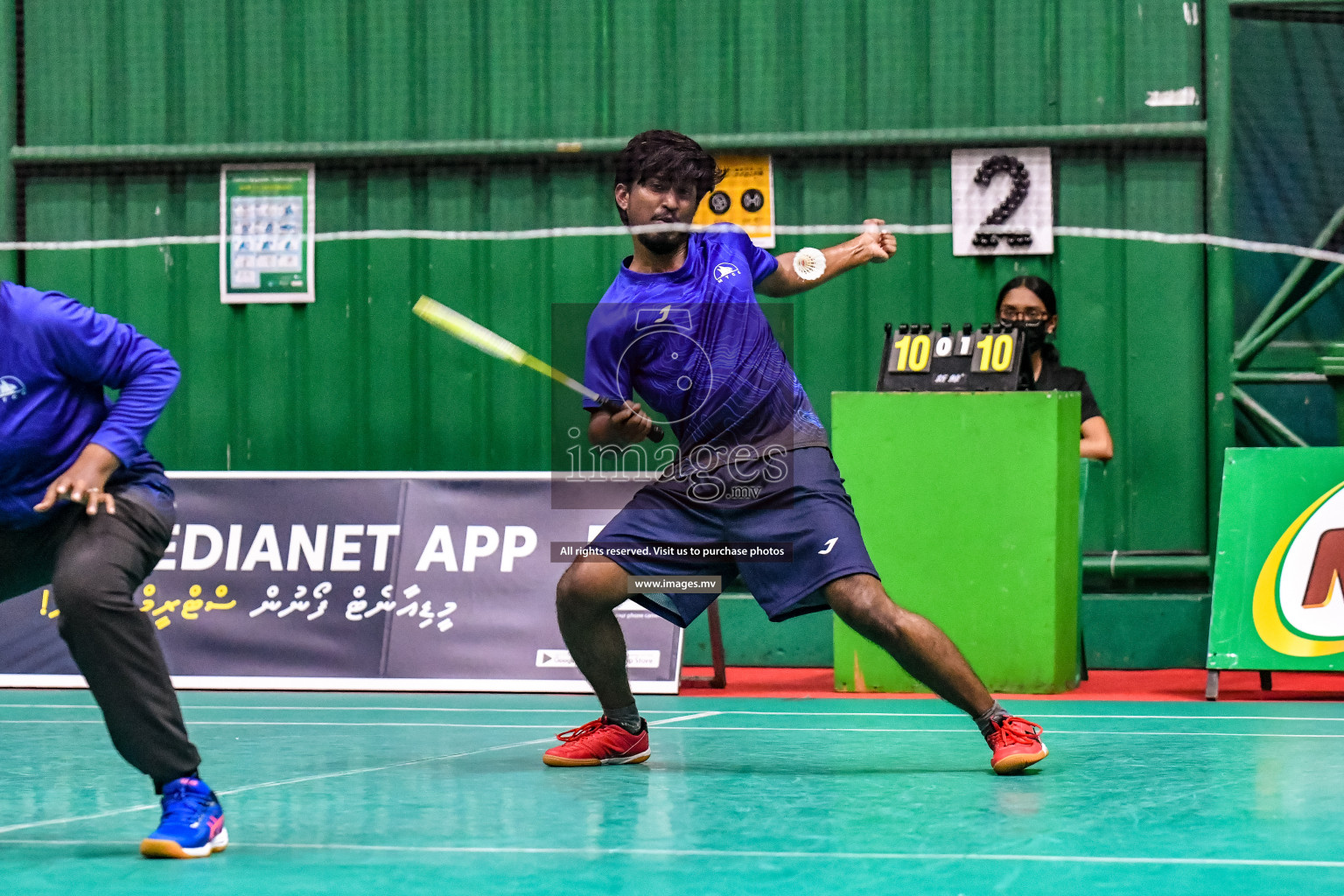 Day 4 of 6th Office Company Badmintion Championship held in Male', Maldives Photos: Nausham Waheed / Images.mv