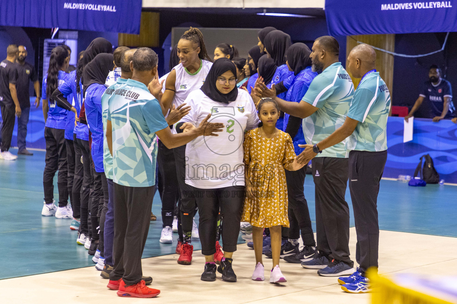 Final of Women's Division of Volleyball Association Cup 2023 held in Male', Maldives on Monday, 25th December 2023 at Social Center Indoor Hall Photos By: Nausham Waheed /images.mv