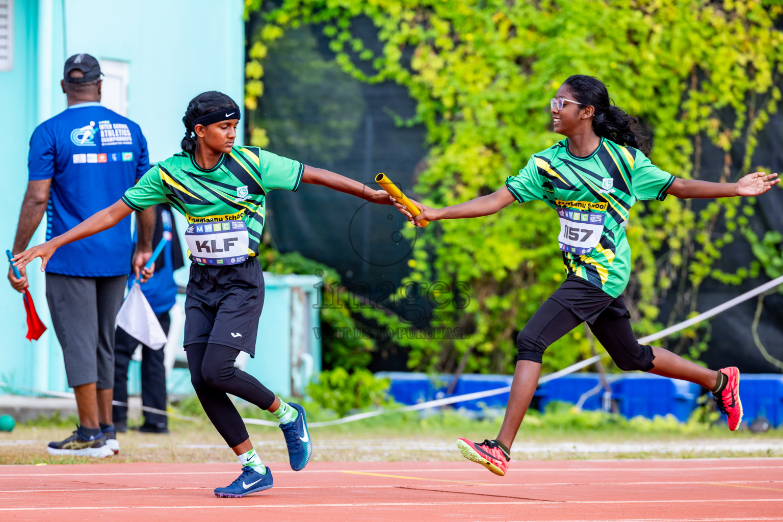 Day 5 of MWSC Interschool Athletics Championships 2024 held in Hulhumale Running Track, Hulhumale, Maldives on Wednesday, 13th November 2024. Photos by: Nausham Waheed / Images.mv