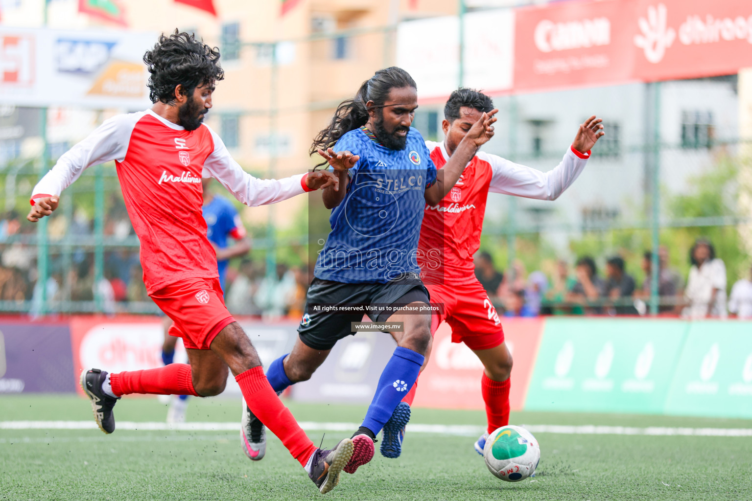 Stelco Club vs Maldivian in Club Maldives Cup 2023 held in Hulhumale, Maldives on 15 July 2023