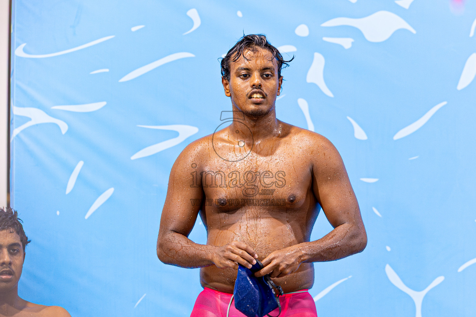 Day 4 of 1st National Short Course Swimming Competition held in Hulhumale', Maldives on Tuesday, 17th June 2025. Photos: Nausham Waheed / images.mv