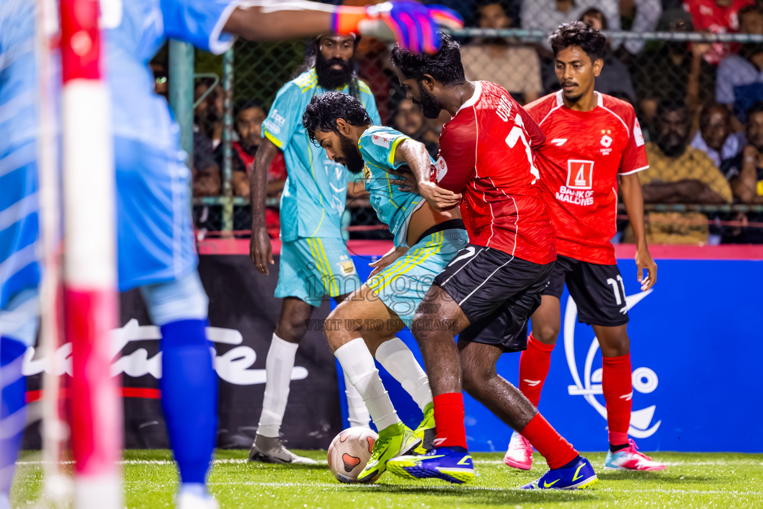 Club WAMCO vs BML in Day 3 of Club Maldives Cup 2025 was held in Rehendi Futsal Ground, Hulhumale', Maldives on Tuesday, 30th September 2025. Photos: Nausham Waheed / images.mv