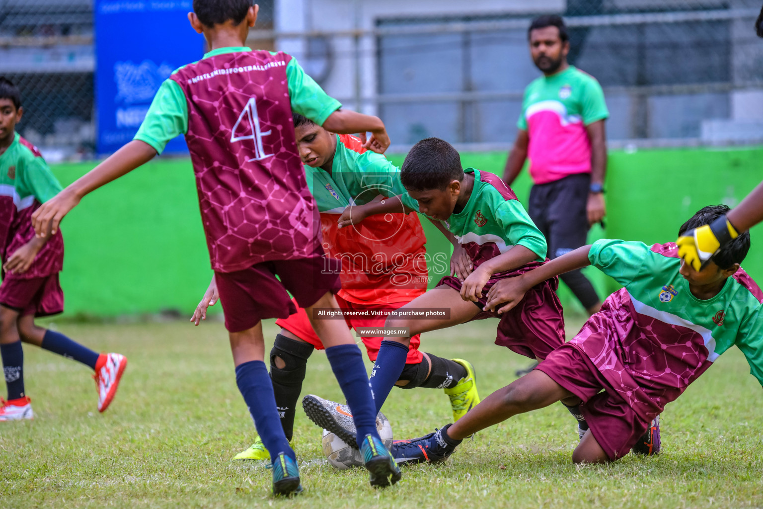 Day 3 of Milo Kids Football Fiesta 2022 was held in Male', Maldives on 21st October 2022. Photos: Nausham Waheed/ images.mv