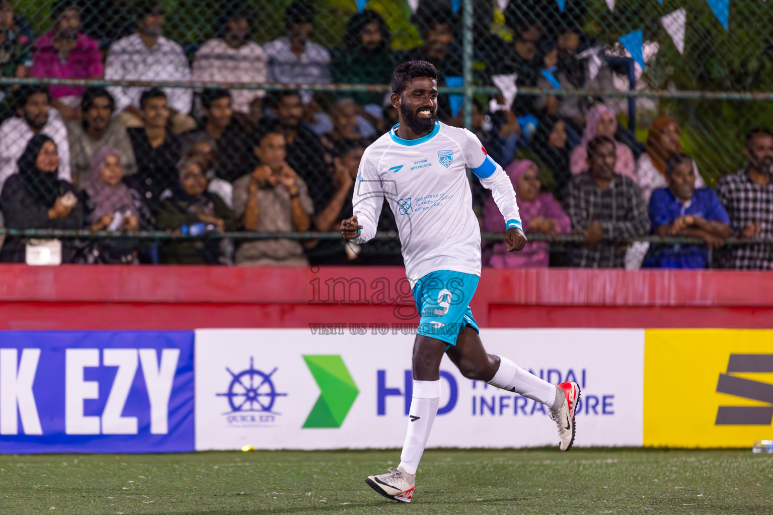 Th Thimarafushi vs Th Guraidhoo in Day 20 of Golden Futsal Challenge 2024 was held on Saturday , 3rd February 2024 in Hulhumale', Maldives Photos: Ismail Thoriq / images.mv