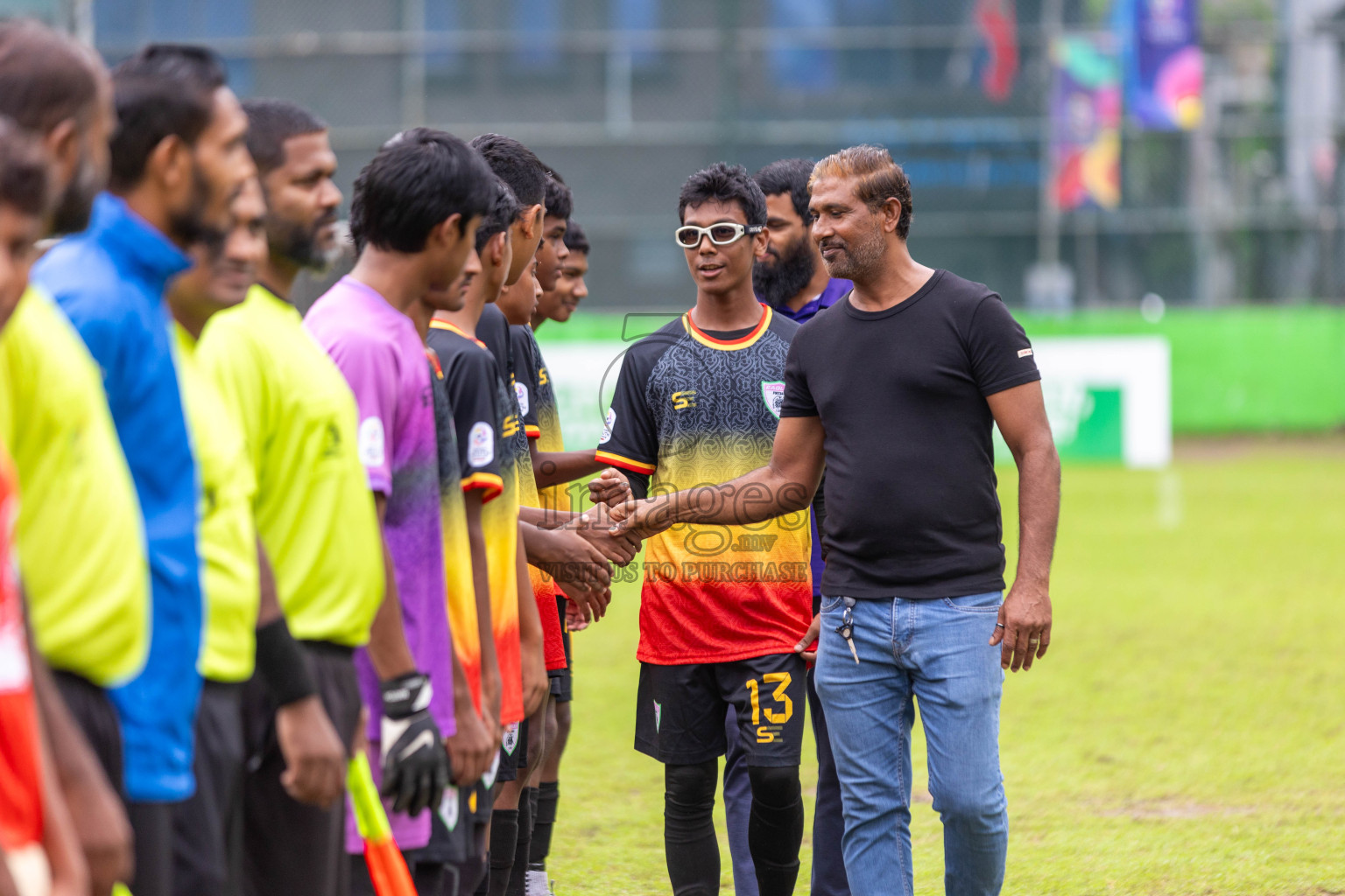 Eagles vs Hurriya in day 6 of Dhivehi Youth League 2024 held at Henveiru Stadium on Saturday 30th November 2024. Photos: Shuu Abdul Sattar/ Images.mv