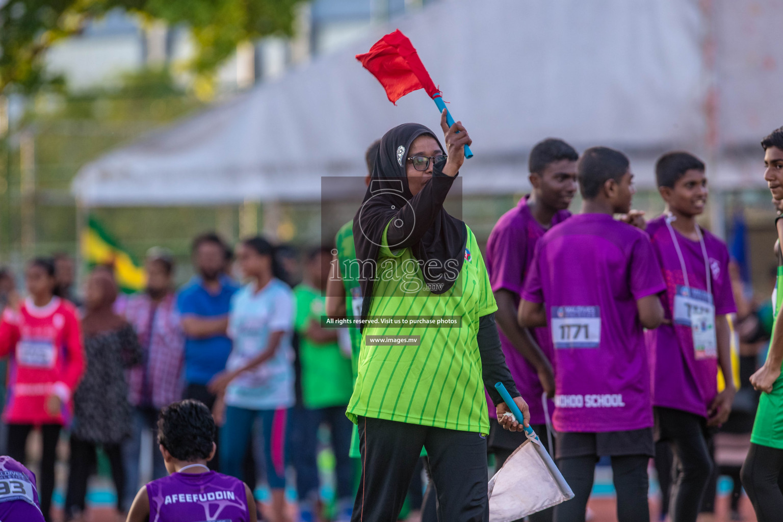 Day 2 of Inter-School Athletics Championship held in Male', Maldives on 24th May 2022. Photos by: Nausham Waheed / images.mv