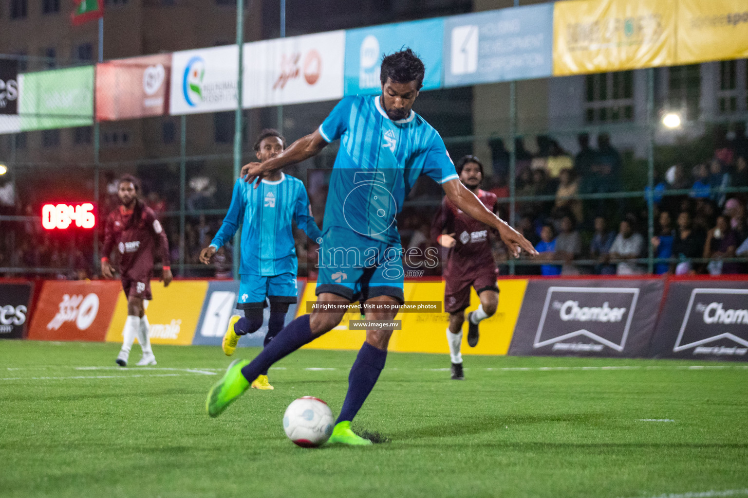 MACL vs Trade Club in Club Maldives Cup 2022 was held in Hulhumale', Maldives on Sunday, 9th October 2022. Photos: Hassan Simah / images.mv