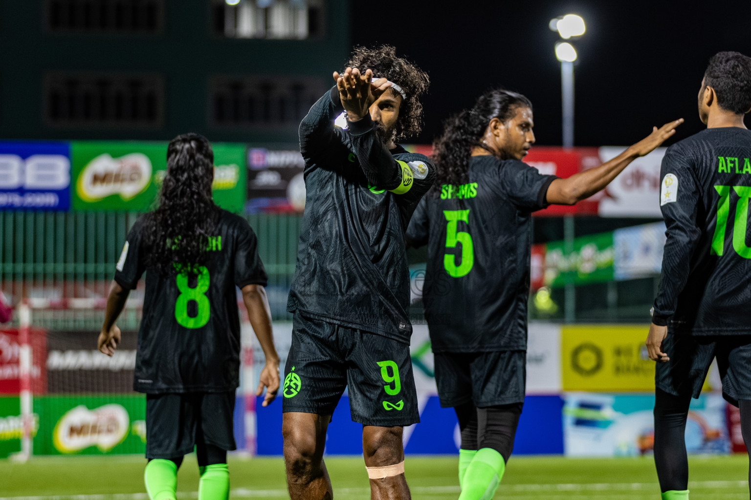 Kulhivaru Vuzara Club vs RRC in Kings Cup of Club Maldives Cup 2025 held in Rehendi Futsal Ground, Hulhumale', Maldives on Monday, 1st September 2025. Photos: Areef, Yasna / images.mv