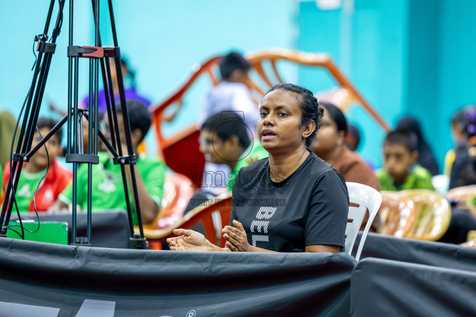 Day 2 of Interschool Table Tennis Tournament 2025 held at Male' TT Hall, Male', Maldives on Thursday, 15th May 2025. Photos By: Ismail Thoriq / images.mv