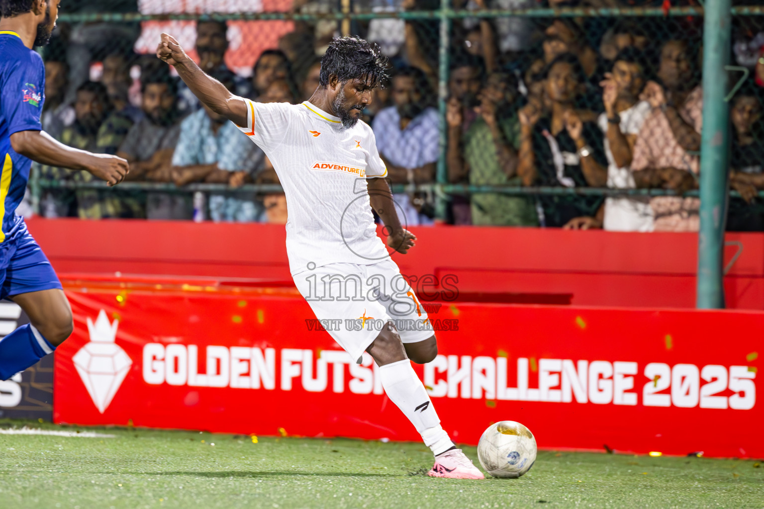 B Eydhafushi vs B Thulhaadhoo in Baa Atoll Finals Day 26 of Golden Futsal Challenge 2025 was held on Thursday , 30th January 2025, in Hulhumale', Maldives. Photos: Ismail Thoriq / images.mv