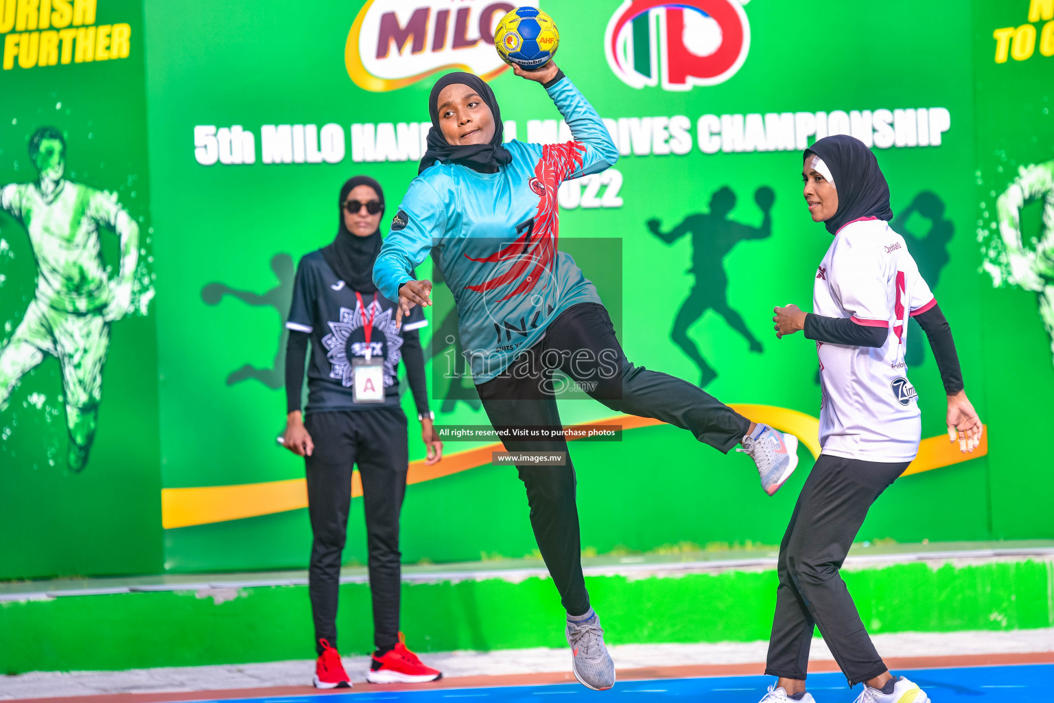 Milo 5th Handball Maldives Championship 2022 Day 17 held in Male', Maldives on 04th July2022 Photos By: Nausham Waheed /images.mv