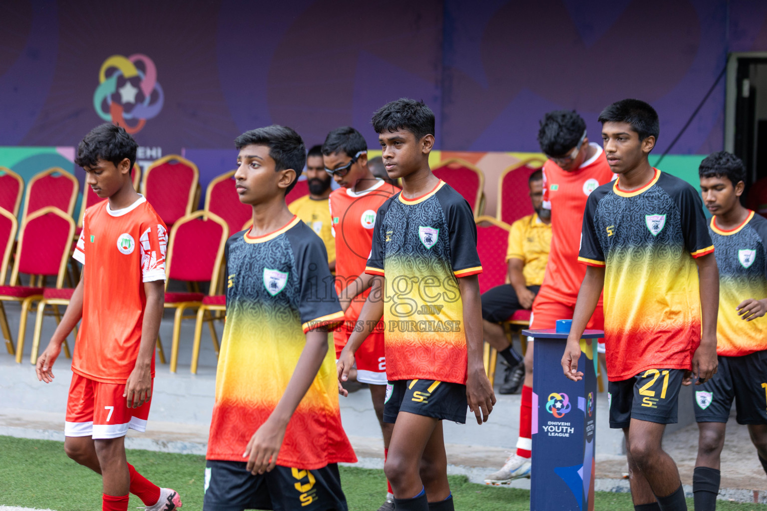 Eagles vs Hurriya in day 6 of Dhivehi Youth League 2024 held at Henveiru Stadium on Saturday 30th November 2024. Photos: Shuu Abdul Sattar/ Images.mv