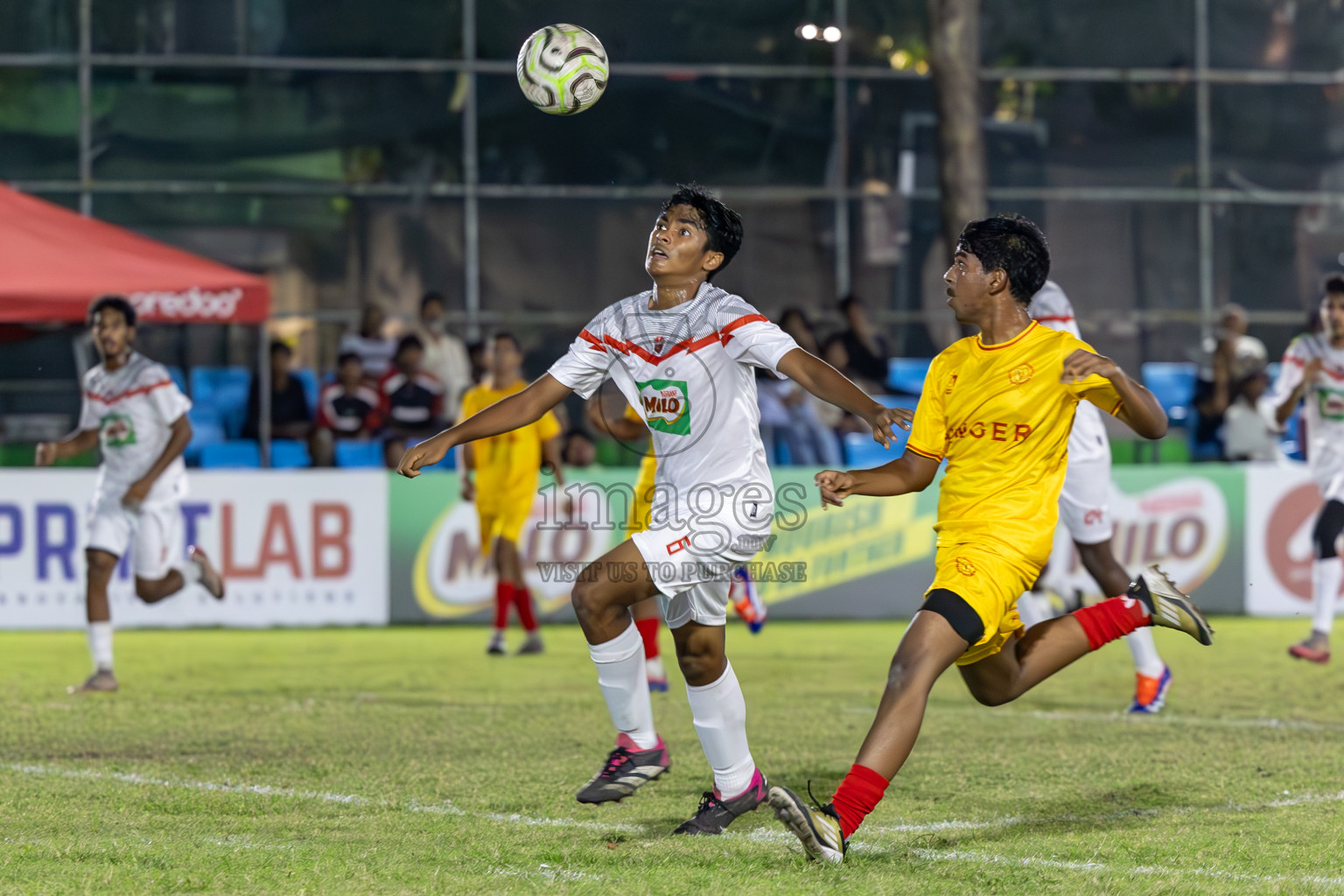 Day 10 of Dhivehi Youth League 2024 was held at Henveiru Stadium, Male', Maldives on Sunday, 15th December 2024.
Photos: Ismail Thoriq / Images.mv