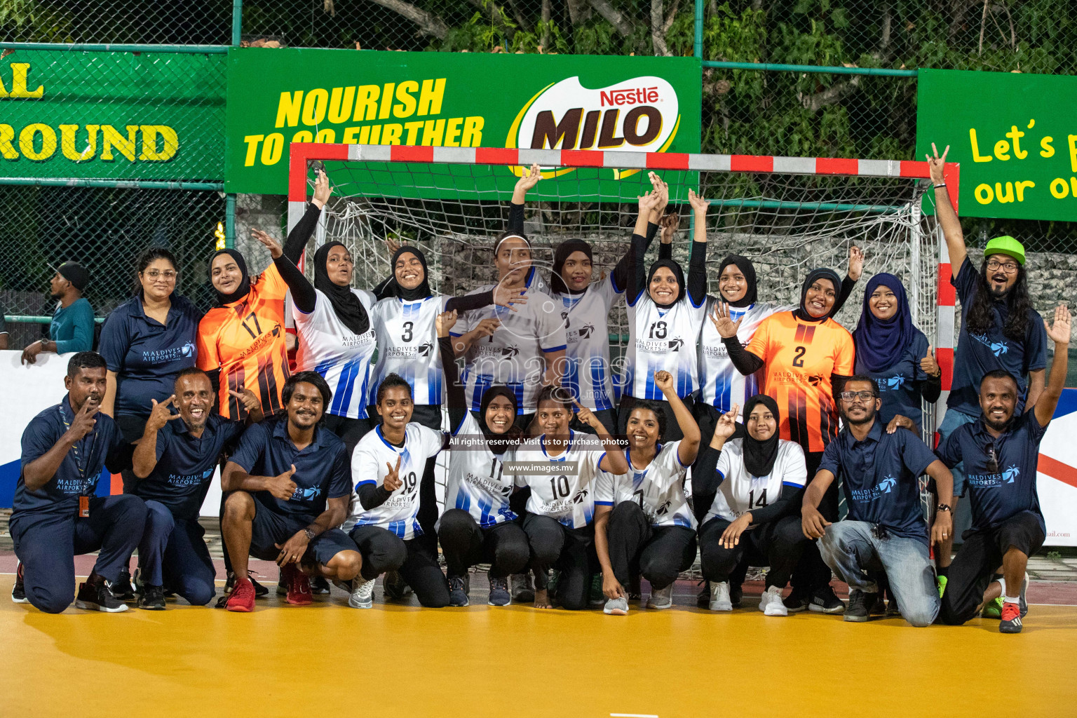 Final of Milo 6th Inter Office Handball Tournament 2022 - Photos by Nausham Waheed & Hassan Simah