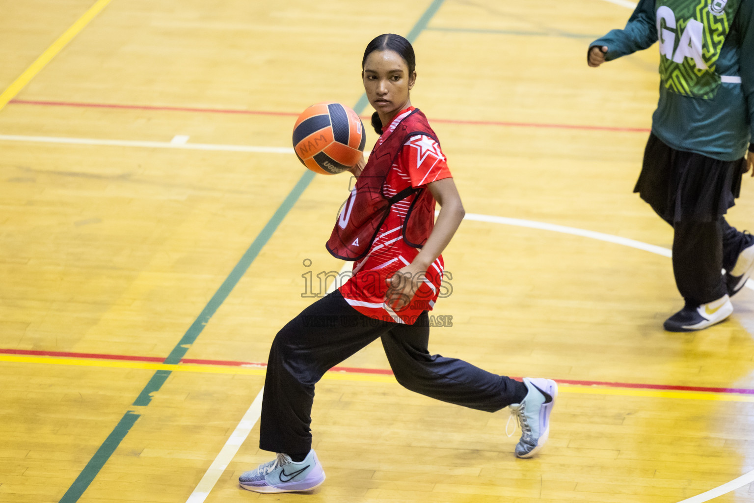 Day 11 of 25th Inter-School Netball Tournament was held in Social Center at Male', Maldives on Wednesday, 21st August 2024.