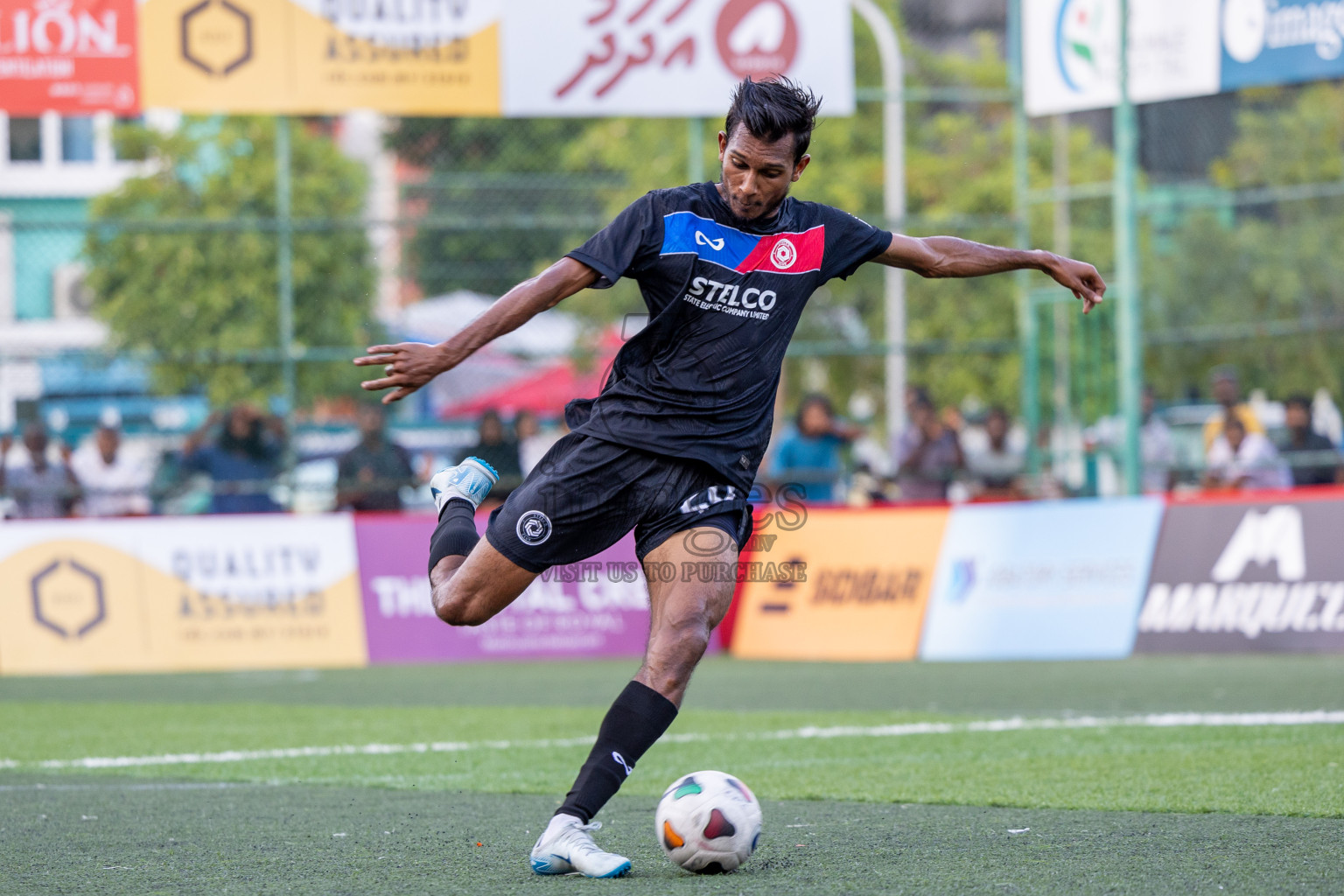 STELCO RC vs Club Immigration in Club Maldives Cup 2024 held in Rehendi Futsal Ground, Hulhumale', Maldives on Saturday, 28th September 2024.
Photos: Ismail Thoriq / images.mv