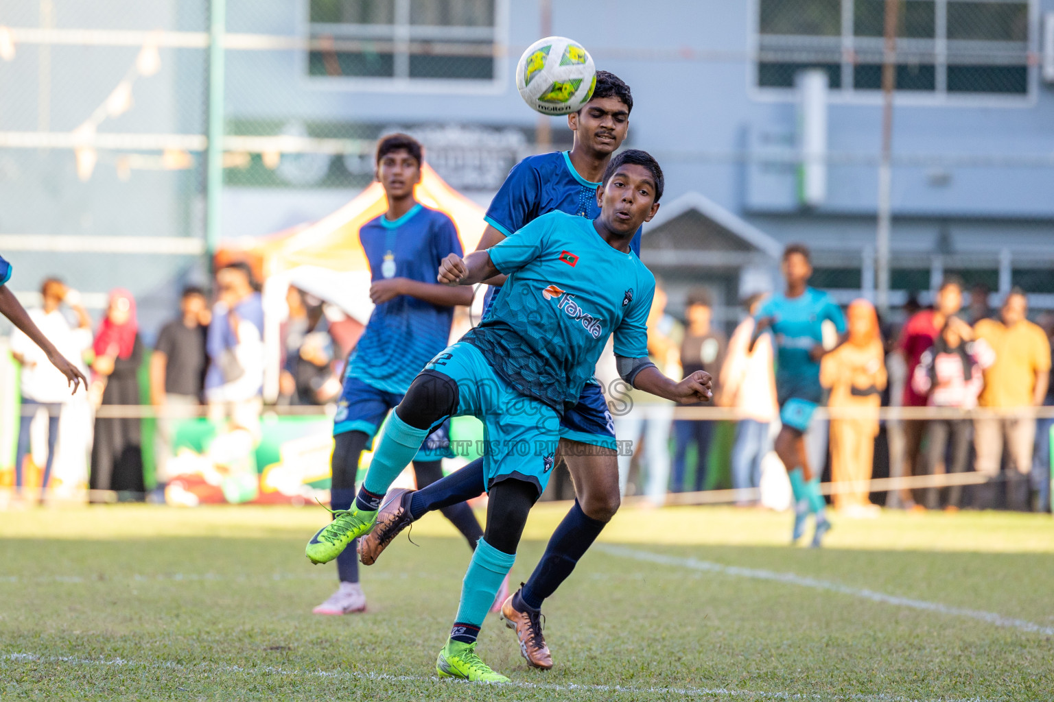 Day 2 of MILO Academy Championship 2024 (U-14) was held in Henveyru Stadium, Male', Maldives on Saturday, 2nd November 2024.
Photos: Ismail Thoriq / Images.mv