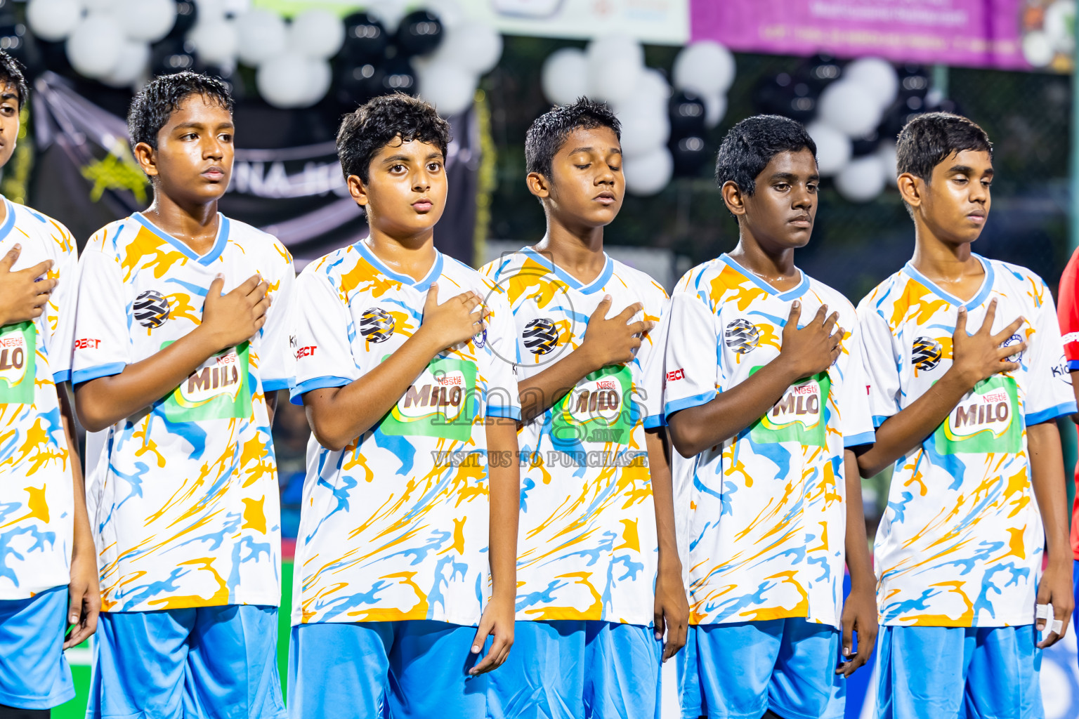 Arena vs Hawks in the Final of Milo Sector League 2025 was held in Rehendhi Futsal Ground, Hulhumale', Maldives on Tuesday, 18th November 2025. Photos: Nausham Waheed  / images.mv